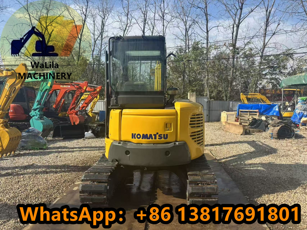 KOMATSU PC55MR-3 - Mini escavadeira: foto 5 KOMATSU PC55MR-3 - Mini escavadeira: foto 5