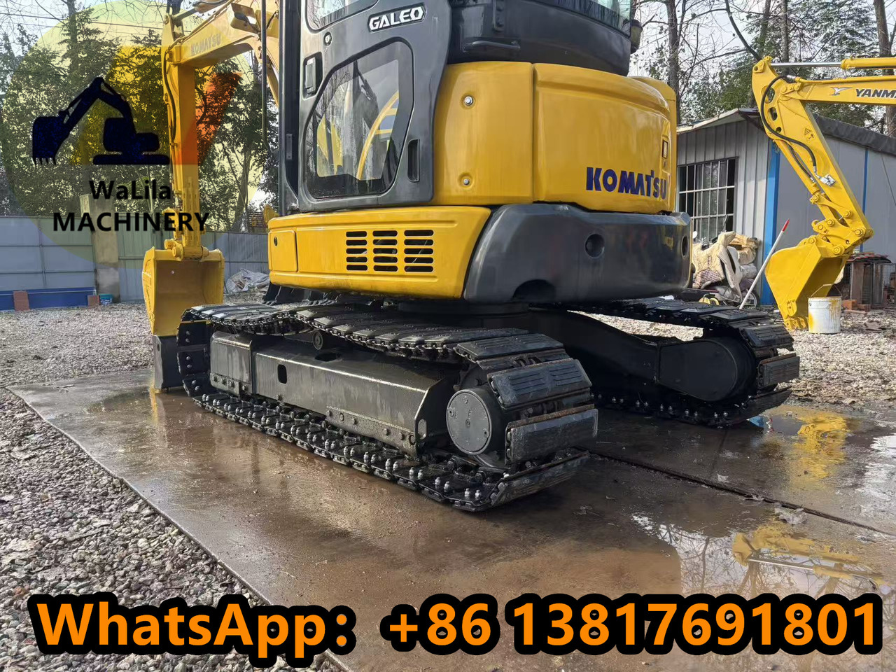 KOMATSU PC55MR-3 - Mini escavadeira: foto 2 KOMATSU PC55MR-3 - Mini escavadeira: foto 2