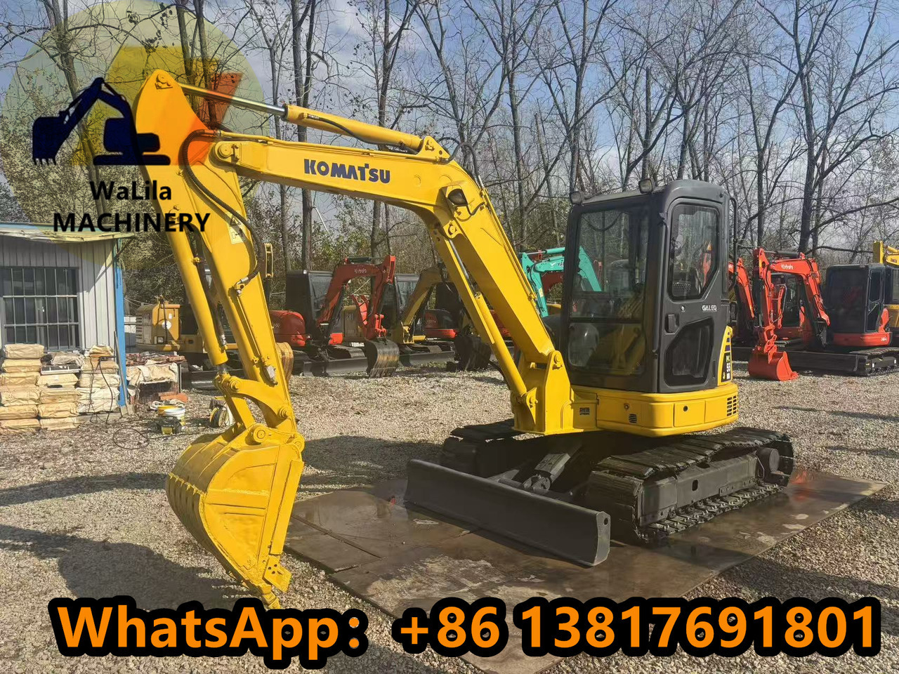 Mini escavadeira KOMATSU PC55MR-3: foto 7
