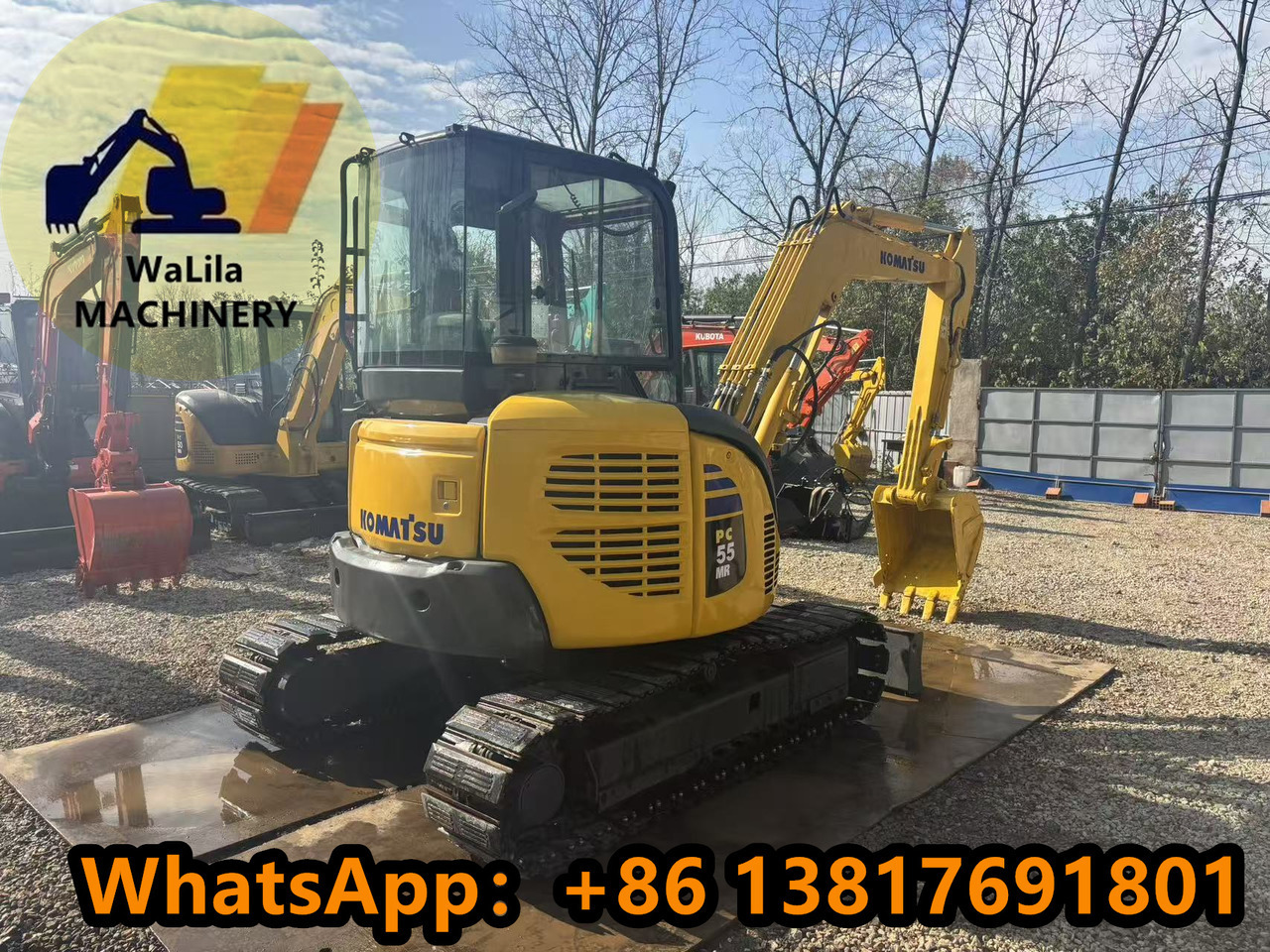 Mini escavadeira KOMATSU PC55MR-3: foto 6