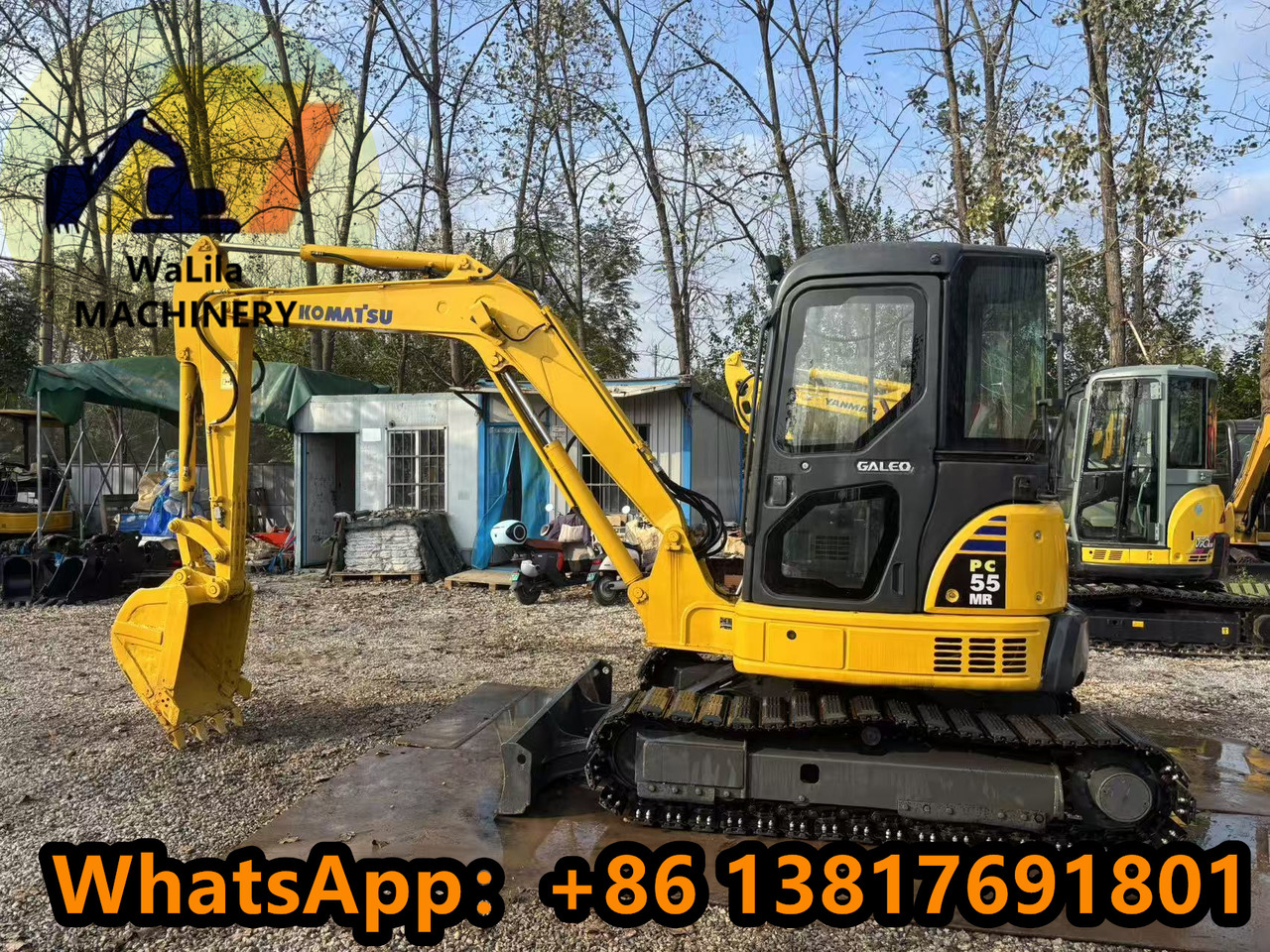 KOMATSU PC55MR - Mini escavadeira: foto 1 KOMATSU PC55MR - Mini escavadeira: foto 1