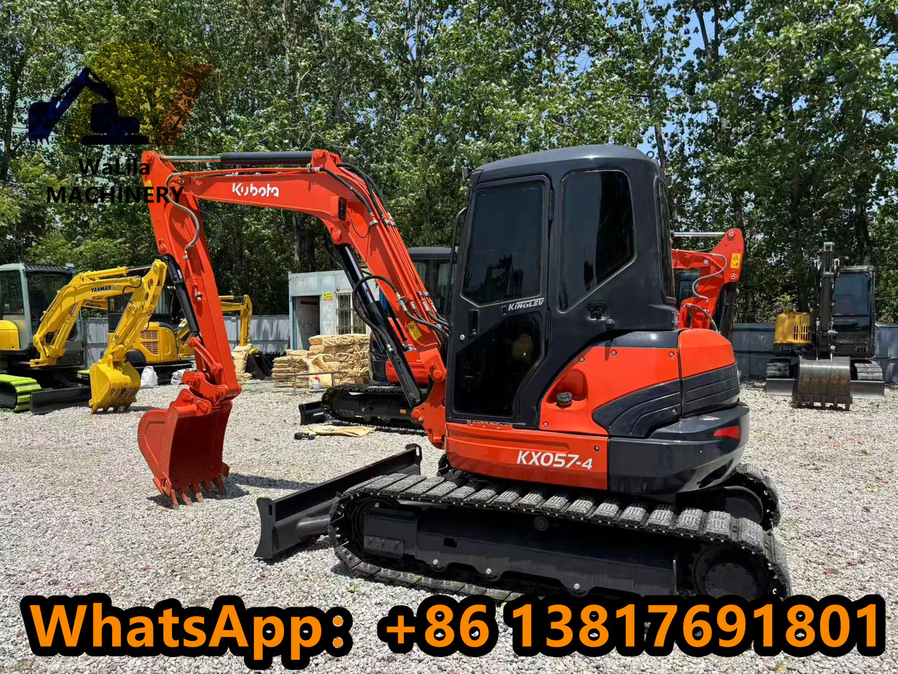 KUBOTA KX057-4 - Mini escavadeira: foto 3 KUBOTA KX057-4 - Mini escavadeira: foto 3