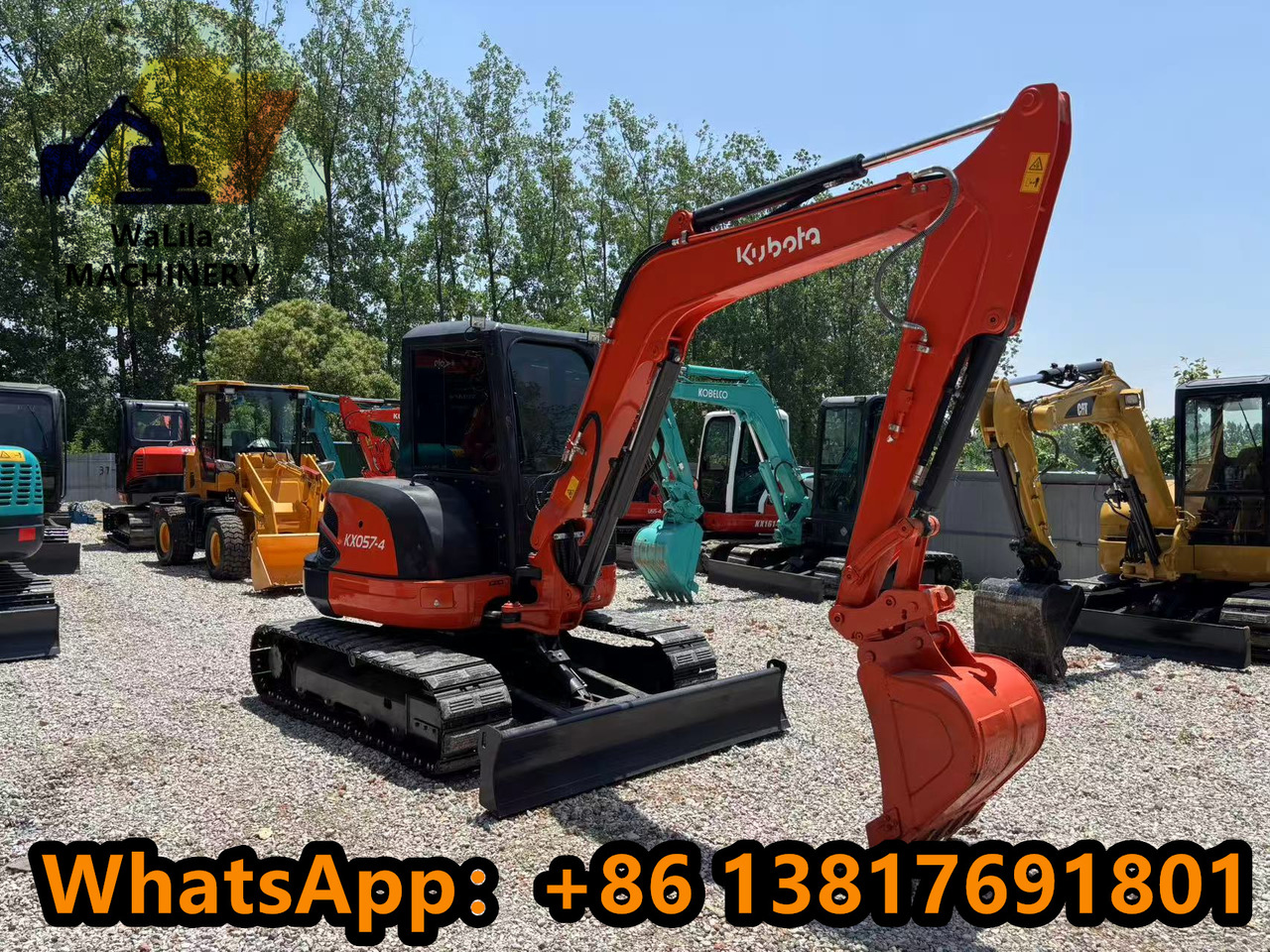 KUBOTA KX057-4 - Mini escavadeira: foto 2 KUBOTA KX057-4 - Mini escavadeira: foto 2