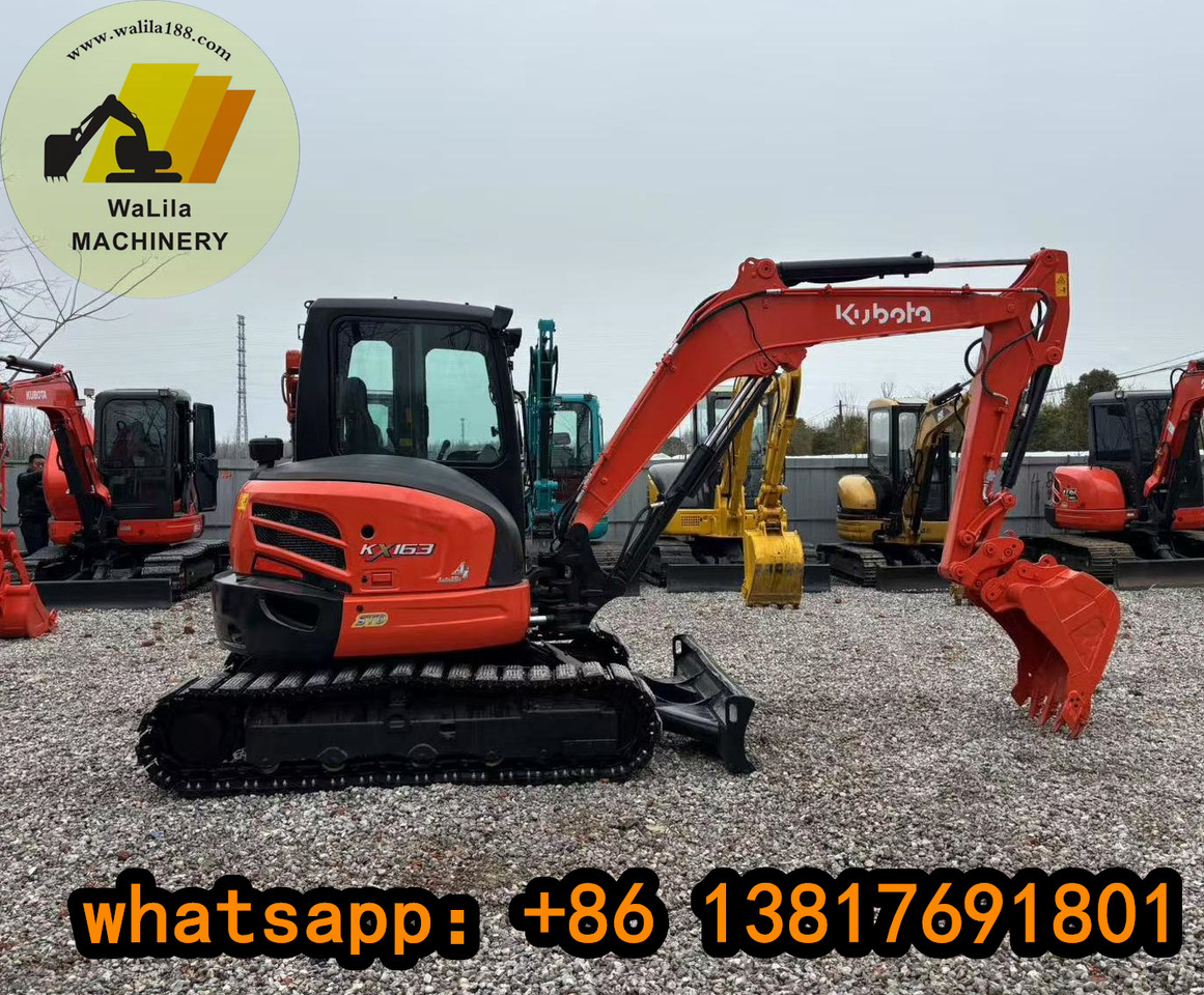 KUBOTA KX163 - Mini escavadeira: foto 1 KUBOTA KX163 - Mini escavadeira: foto 1