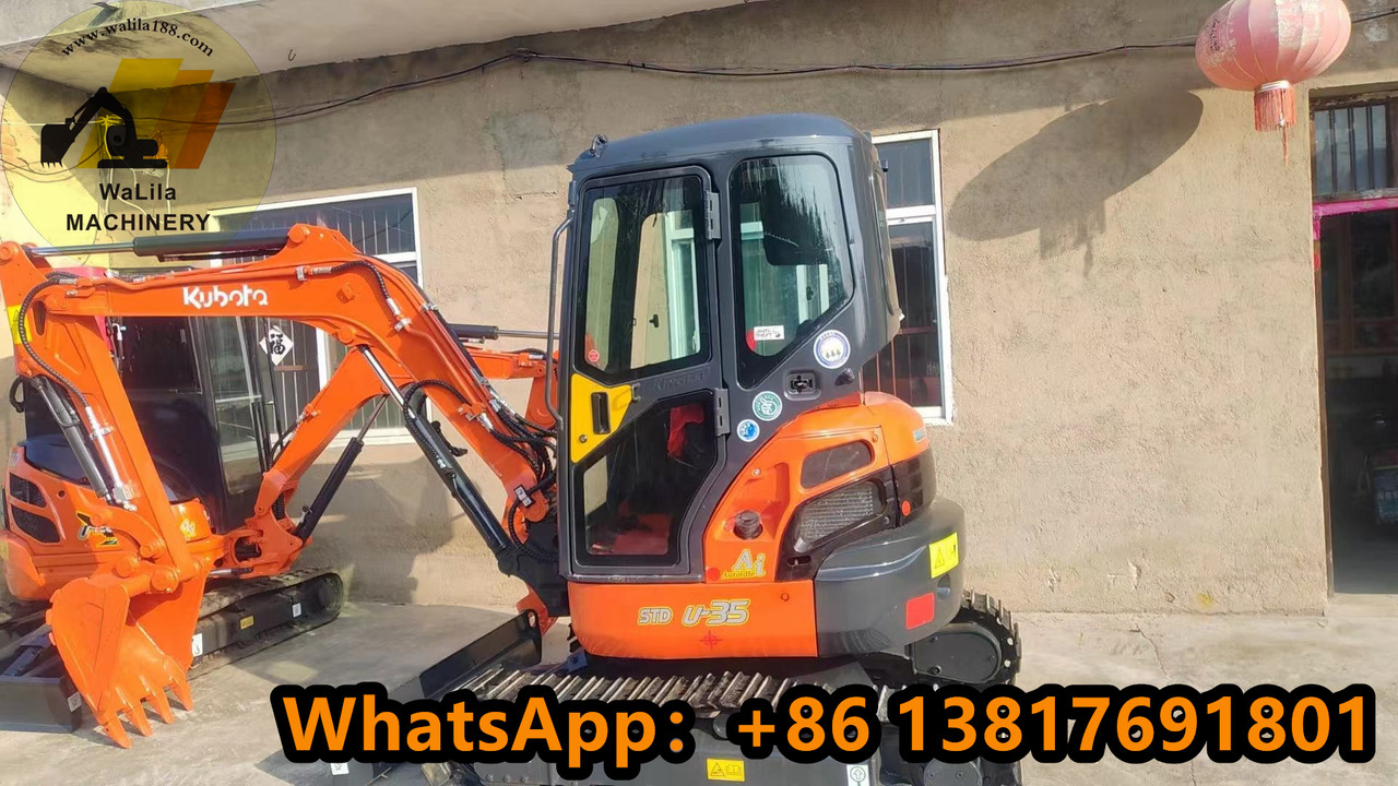 KUBOTA U35 - Mini escavadeira: foto 1 KUBOTA U35 - Mini escavadeira: foto 1