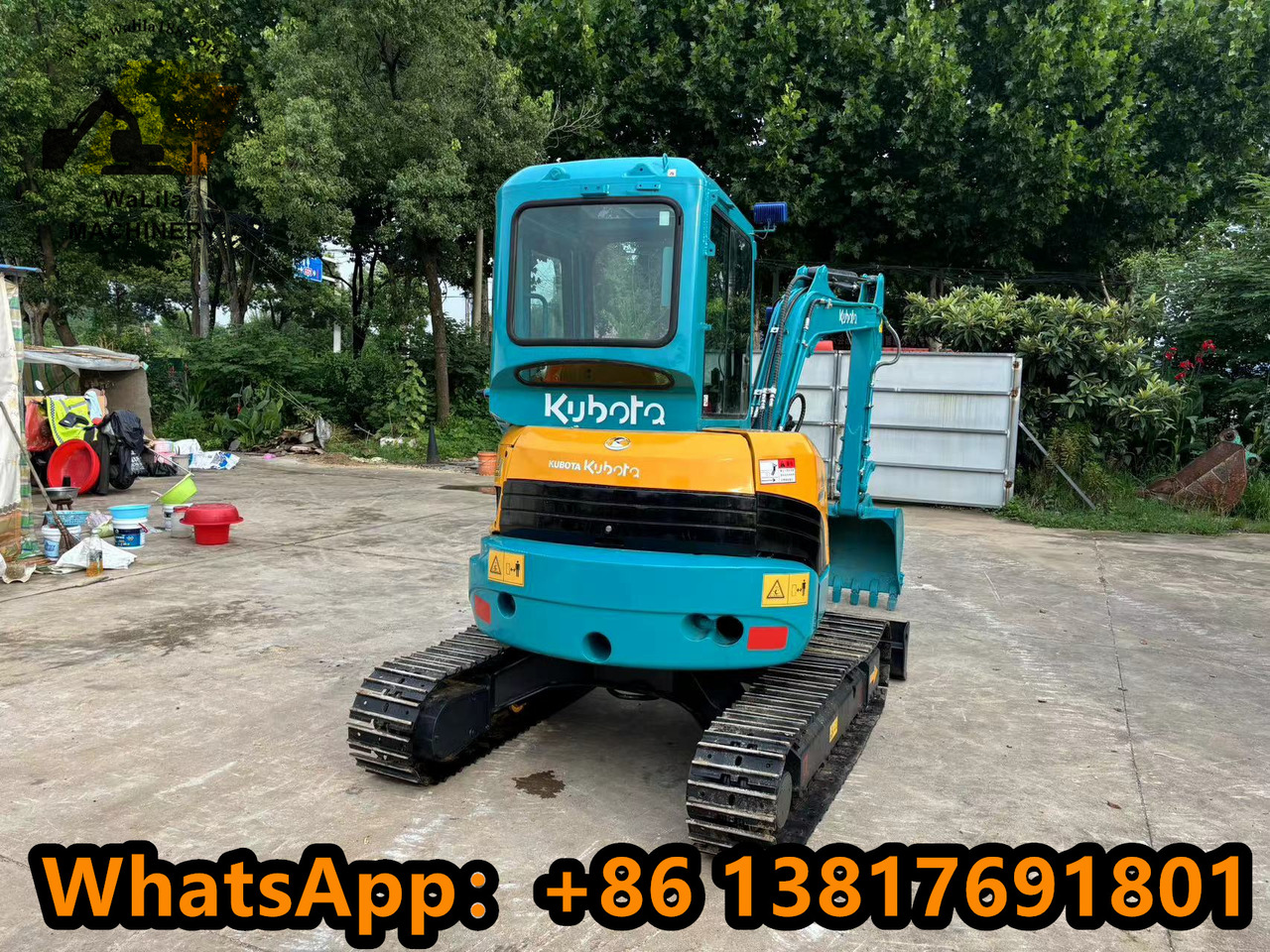 KUBOTA U35 - Mini escavadeira: foto 4 KUBOTA U35 - Mini escavadeira: foto 4