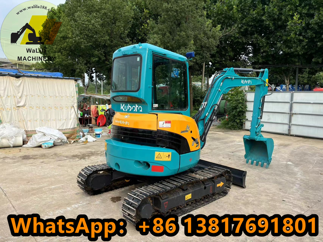 KUBOTA U35 - Mini escavadeira: foto 5 KUBOTA U35 - Mini escavadeira: foto 5