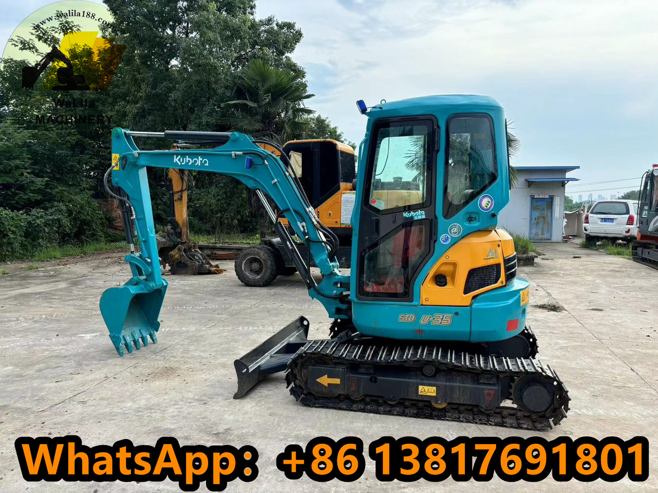 KUBOTA U35 - Mini escavadeira: foto 1 KUBOTA U35 - Mini escavadeira: foto 1