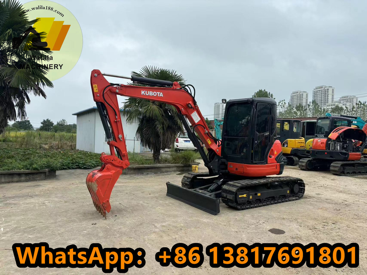KUBOTA U55 - Mini escavadeira: foto 2 KUBOTA U55 - Mini escavadeira: foto 2