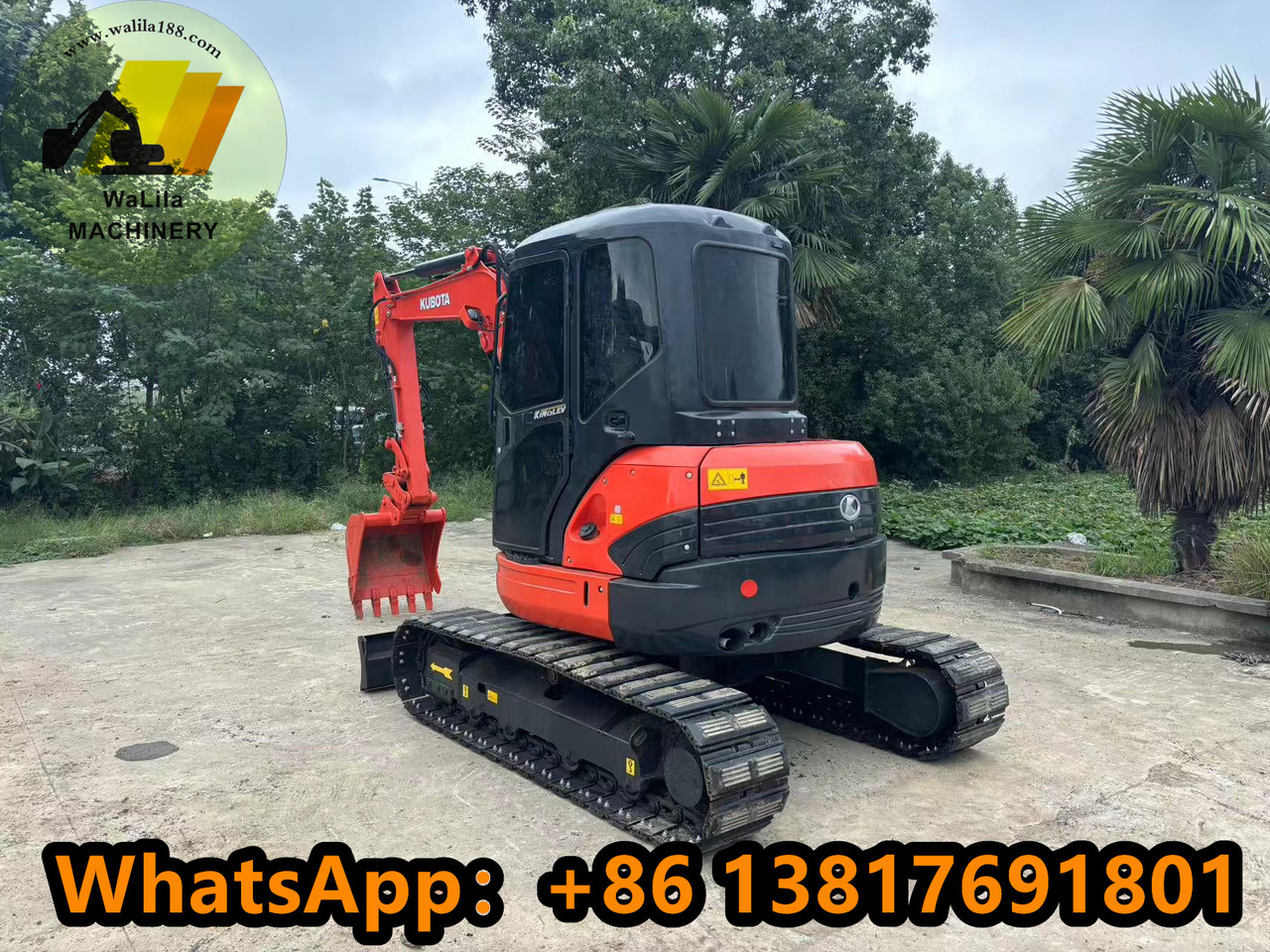 KUBOTA U55 - Mini escavadeira: foto 4 KUBOTA U55 - Mini escavadeira: foto 4