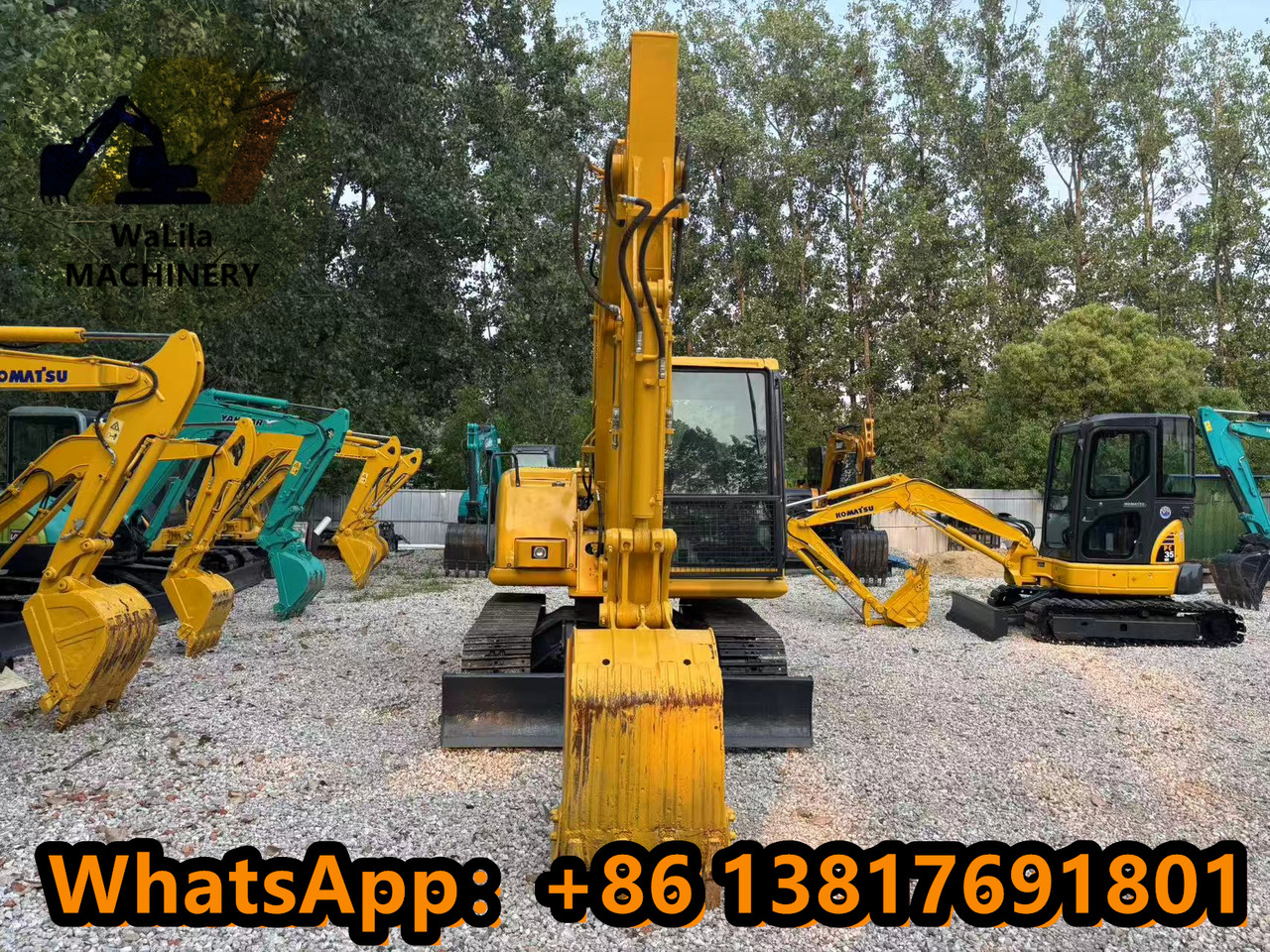 Komatsu 70-6 - Mini escavadeira: foto 4 Komatsu 70-6 - Mini escavadeira: foto 4