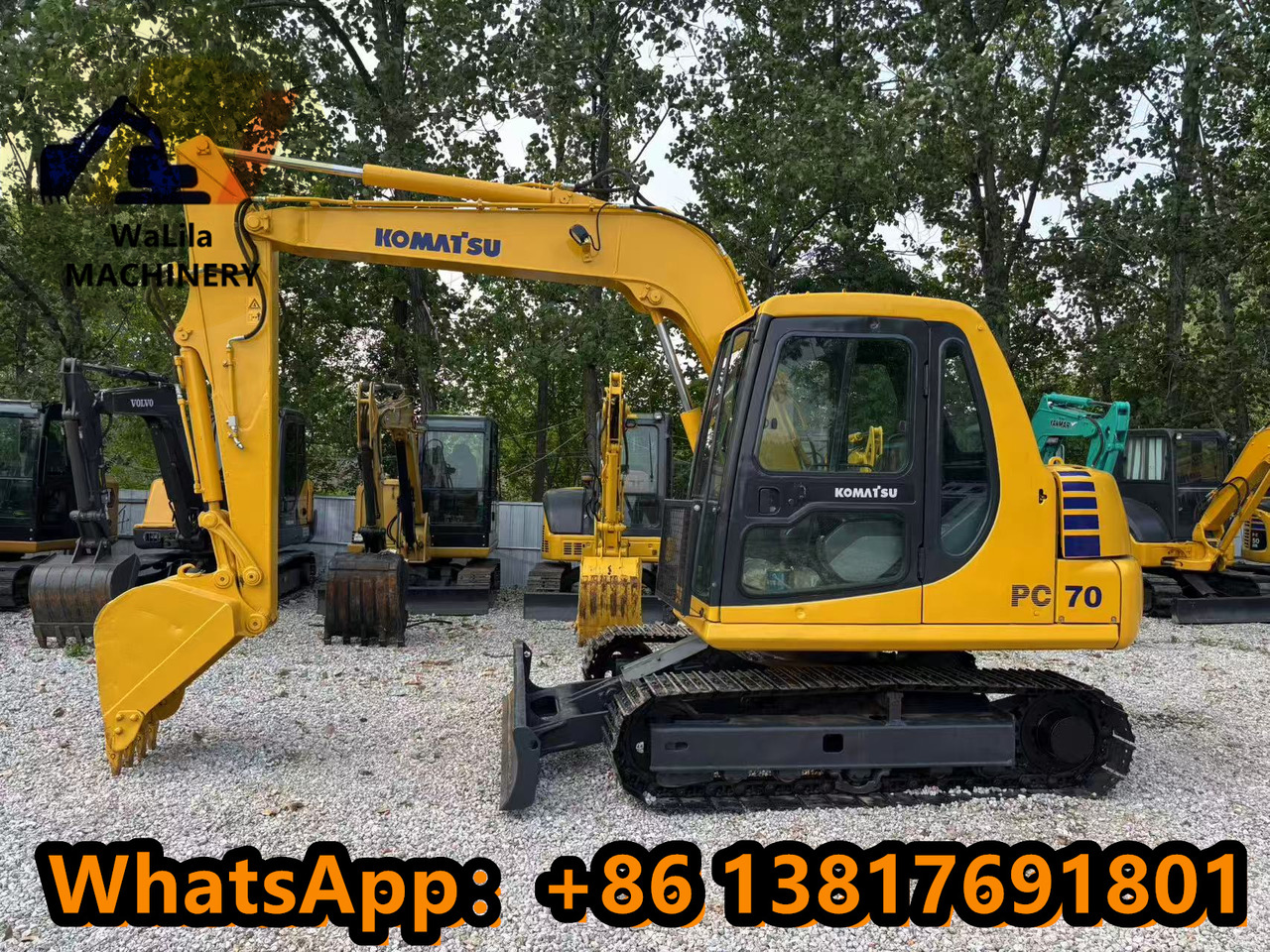 Komatsu 70-6 - Mini escavadeira: foto 1 Komatsu 70-6 - Mini escavadeira: foto 1