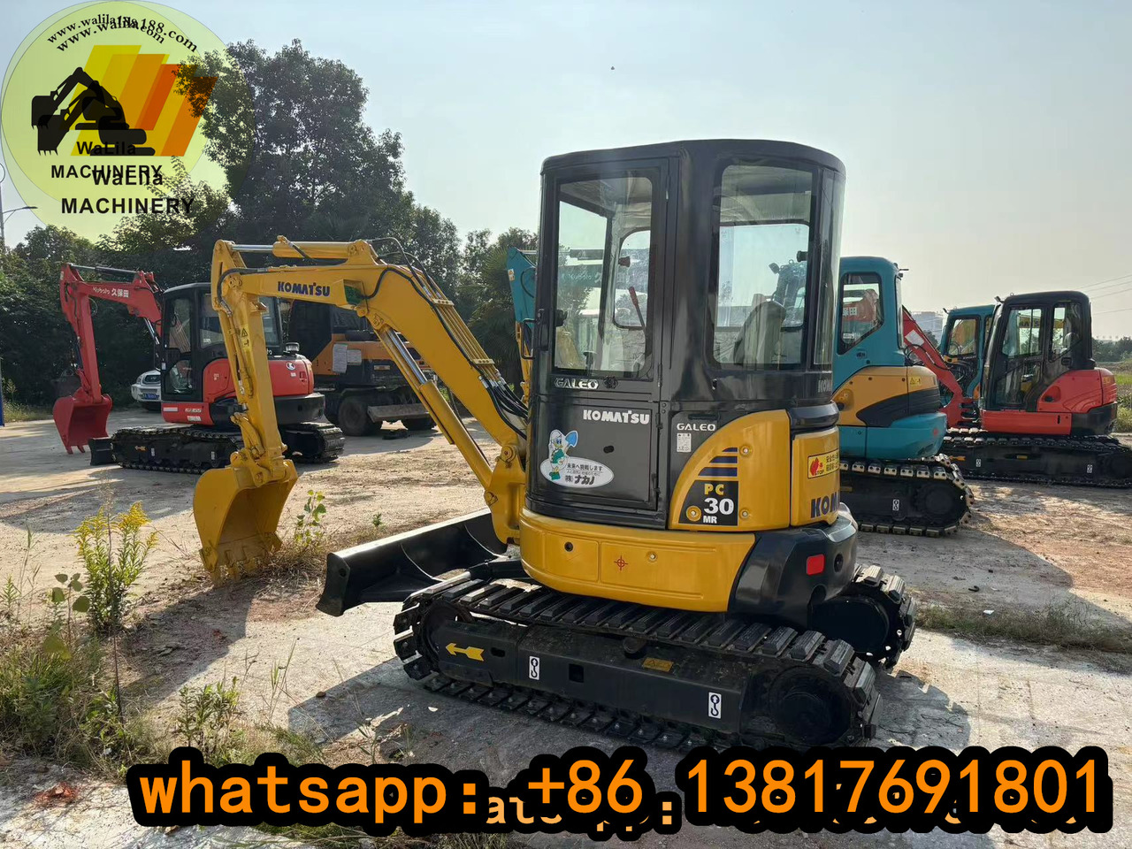 Komatsu PC 30 MR-3 Komatsu 30, Komatsu 35-3 - Mini escavadeira: foto 3 Komatsu PC 30 MR-3 Komatsu 30, Komatsu 35-3 - Mini escavadeira: foto 3