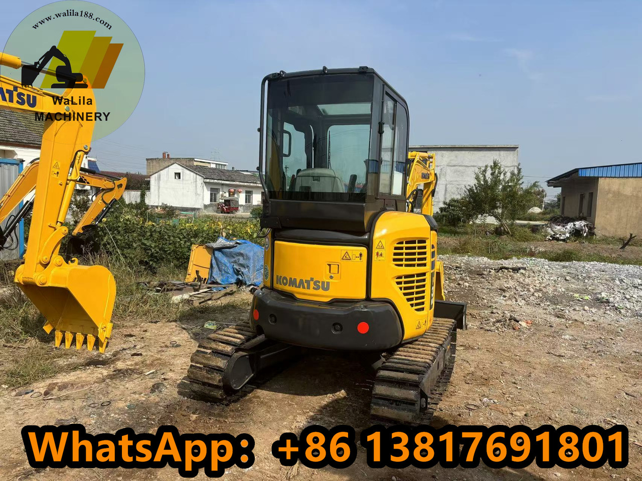 Mini escavadeira Komatsu PC 35 MR-3 Komatsu Pc30-35-40-50-55 （good）: foto 8