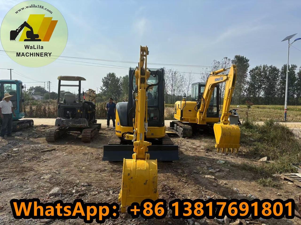 Mini escavadeira Komatsu PC 35 MR-3 Komatsu Pc30-35-40-50-55 （good）: foto 6