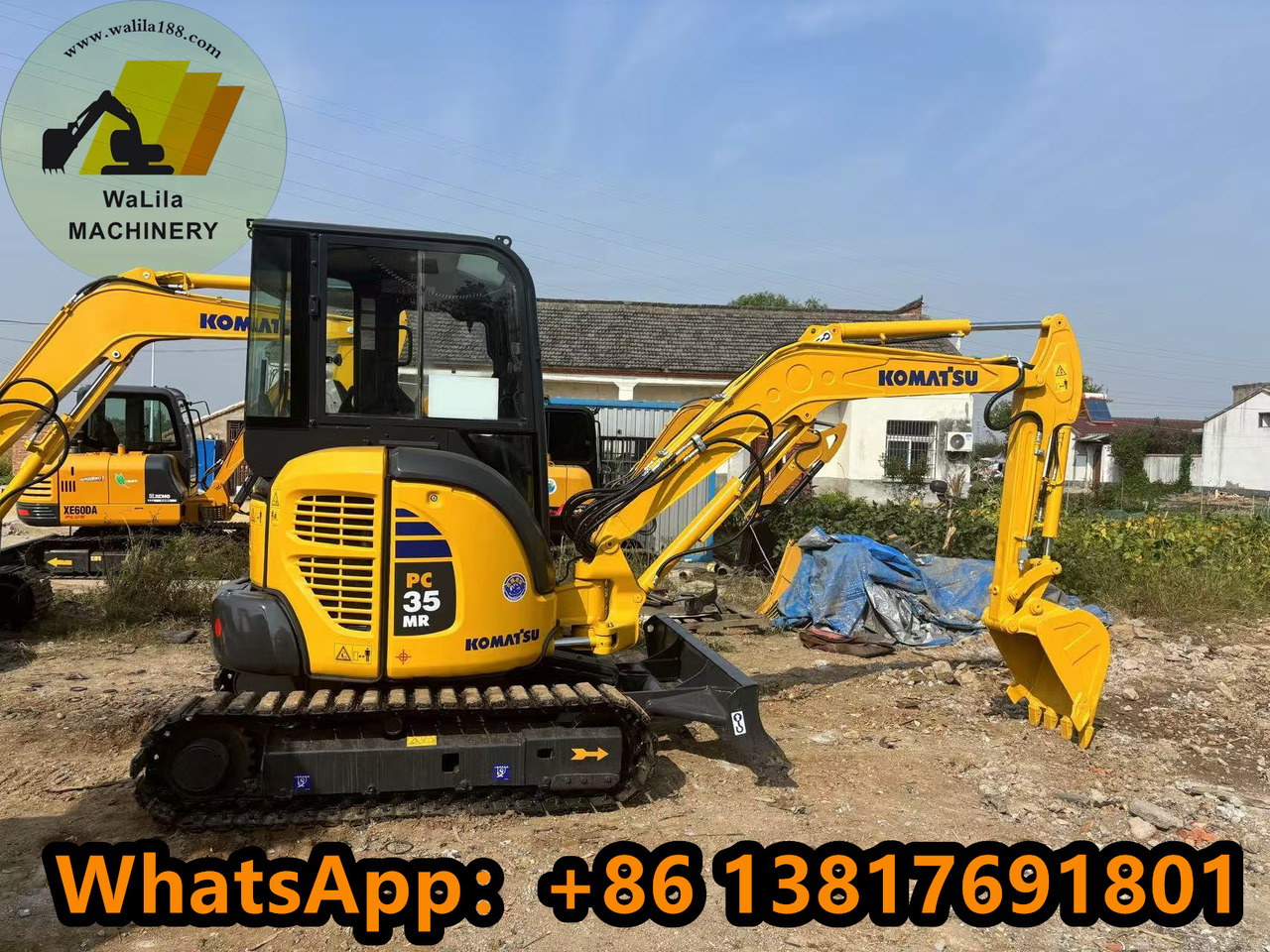 Mini escavadeira Komatsu PC 35 MR-3 Komatsu Pc30-35-40-50-55 （good）: foto 7