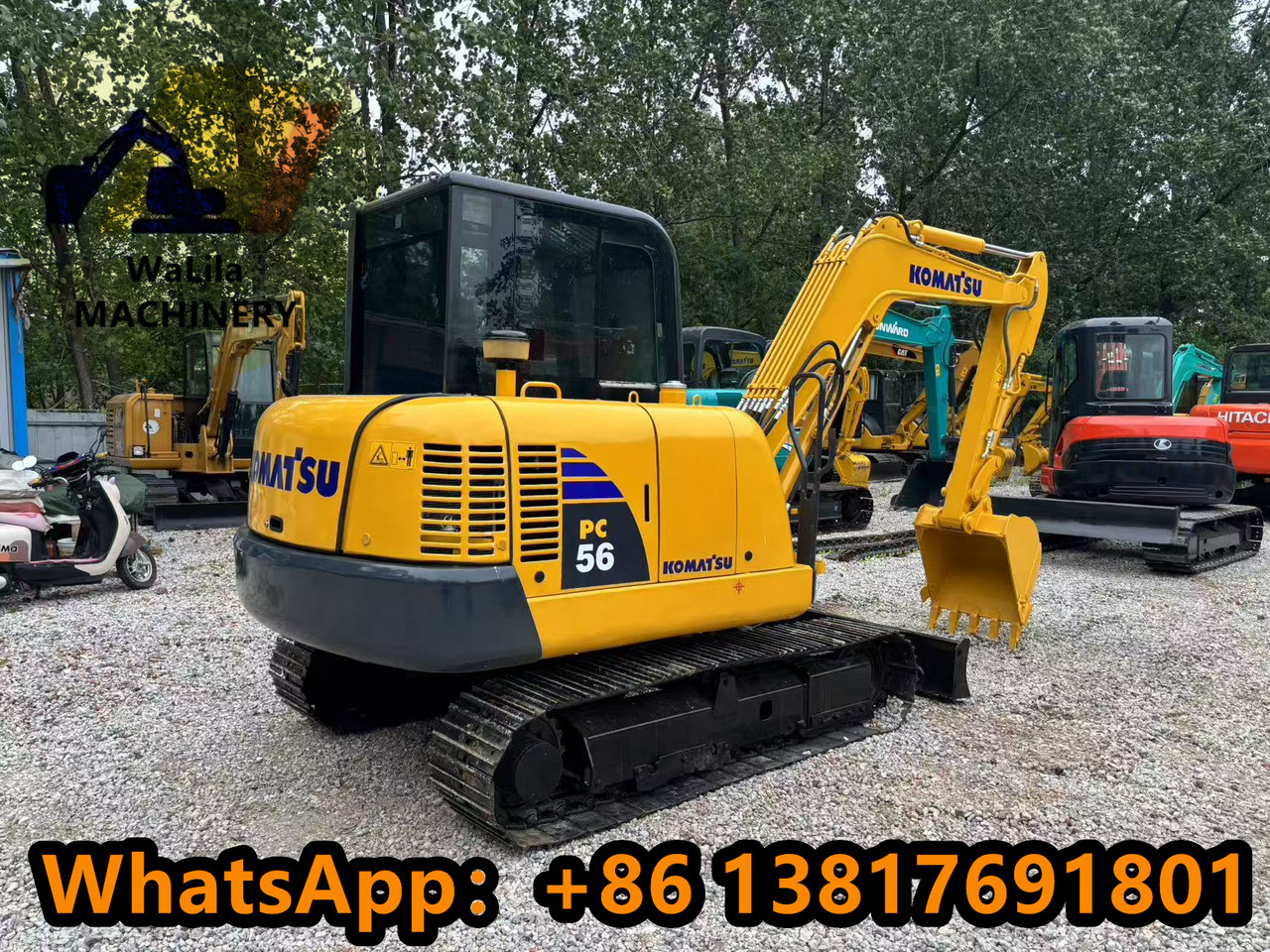 Komatsu PC 56-7 PC56-7 - Mini escavadeira: foto 5 Komatsu PC 56-7 PC56-7 - Mini escavadeira: foto 5