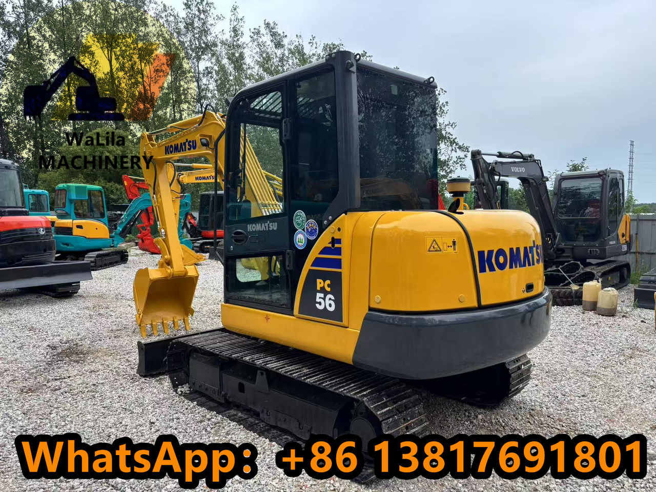 Komatsu PC 56-7 PC56-7 - Mini escavadeira: foto 2 Komatsu PC 56-7 PC56-7 - Mini escavadeira: foto 2