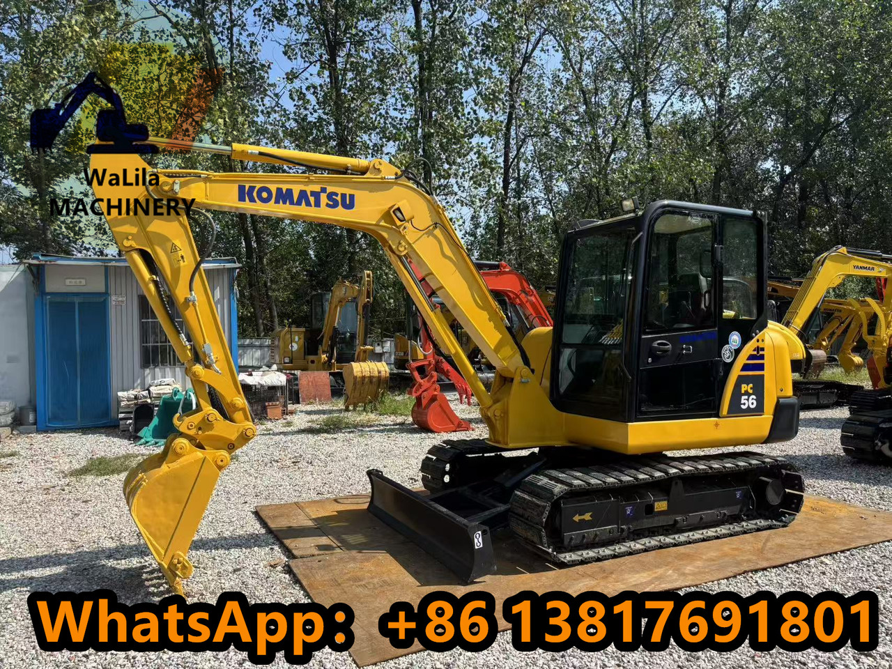 Komatsu PC 56-7 PC56-7 - Mini escavadeira: foto 1 Komatsu PC 56-7 PC56-7 - Mini escavadeira: foto 1