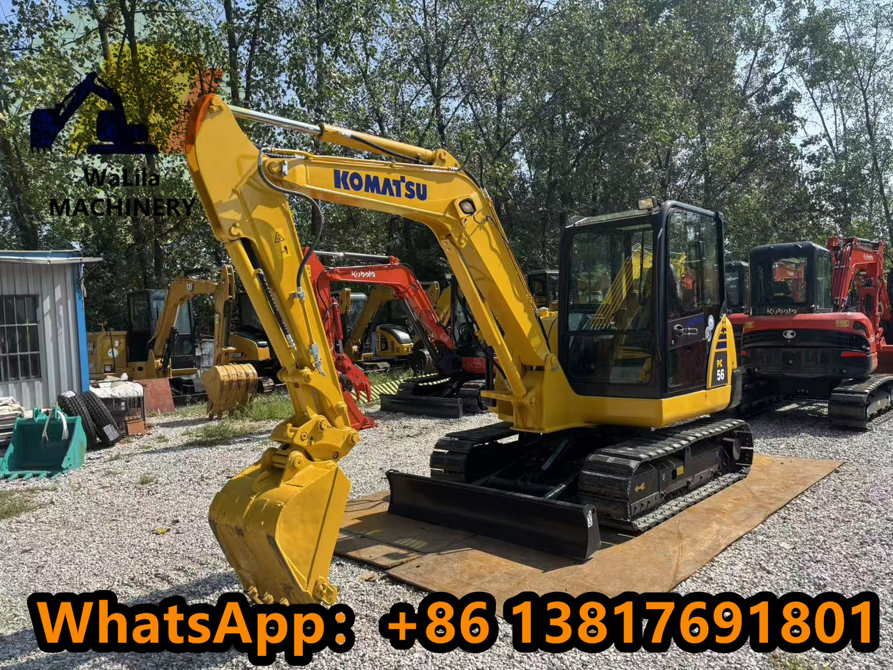 Komatsu PC 56-7 PC56-7 - Mini escavadeira: foto 2 Komatsu PC 56-7 PC56-7 - Mini escavadeira: foto 2