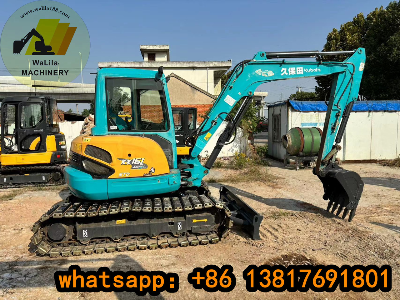 Kubota KX 161 KX161 KX155 KX163 - Mini escavadeira: foto 1 Kubota KX 161 KX161 KX155 KX163 - Mini escavadeira: foto 1