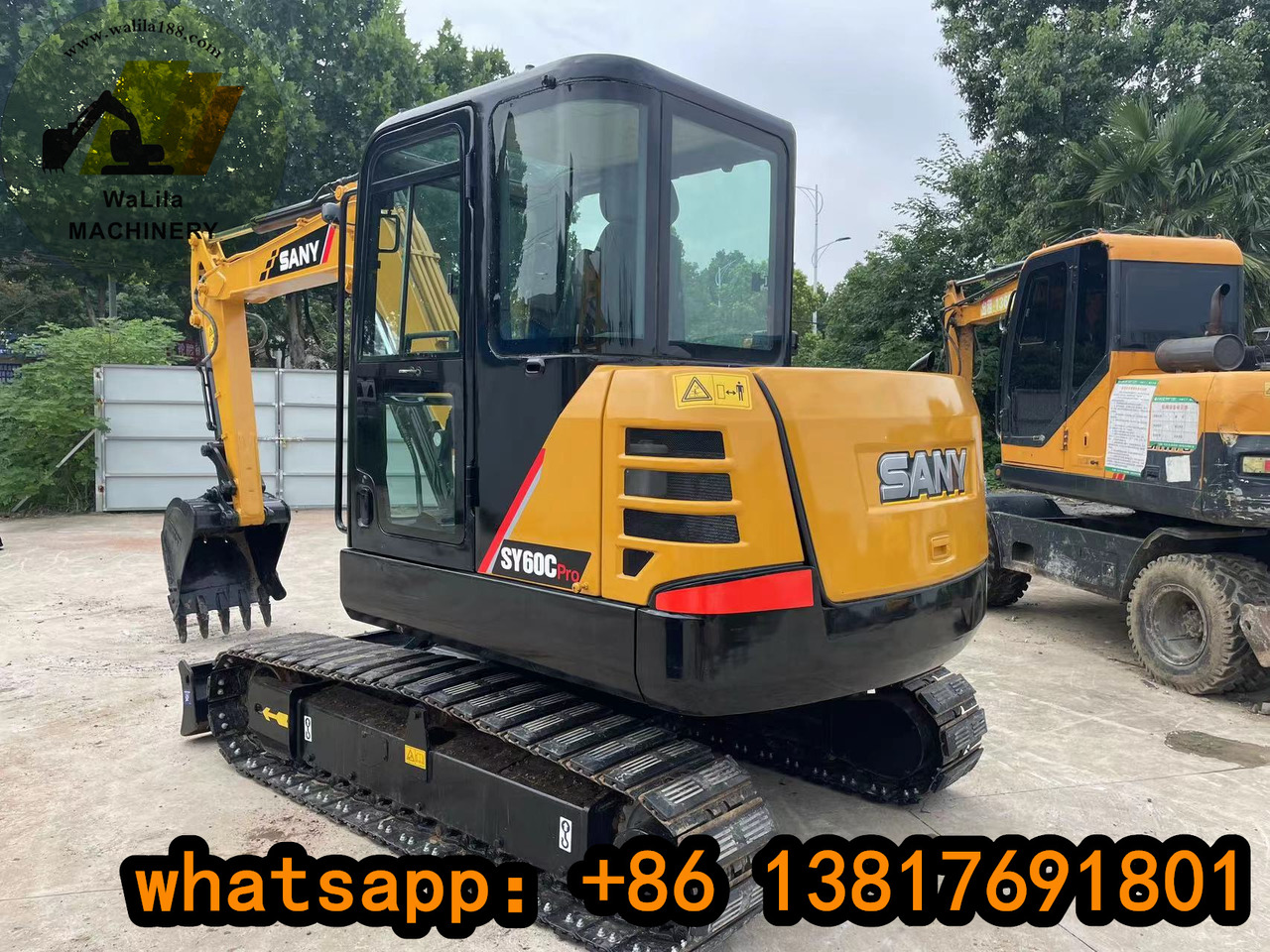 SANY SANY60C - Mini escavadeira: foto 5 SANY SANY60C - Mini escavadeira: foto 5