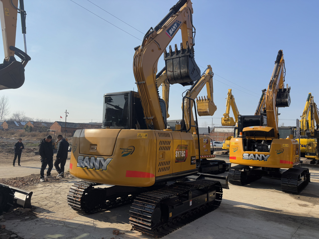 SANY SAY75 - Mini escavadeira: foto 4 SANY SAY75 - Mini escavadeira: foto 4