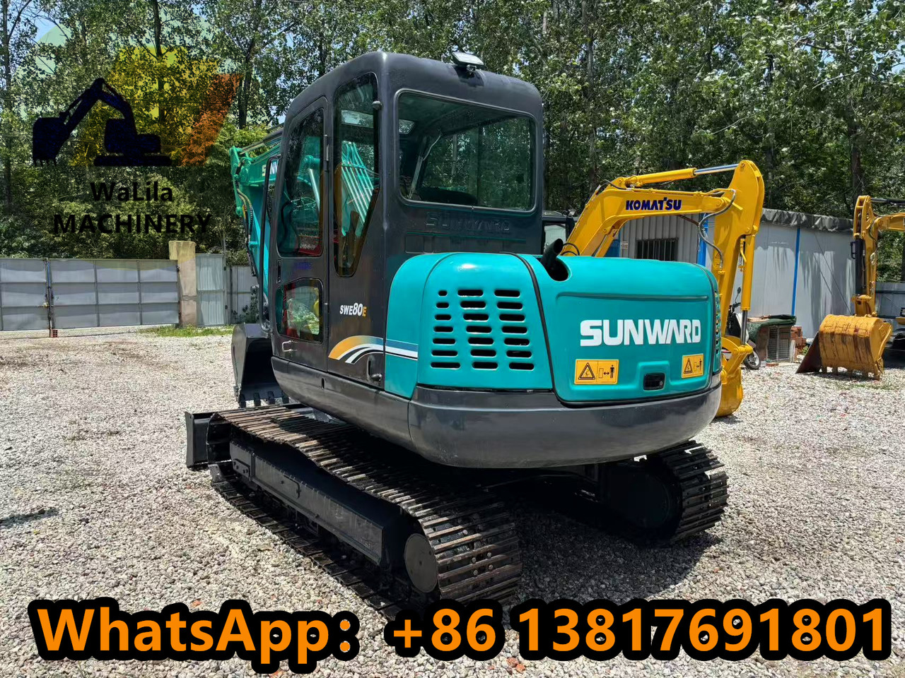 SUNWARD SWE 80 - Mini escavadeira: foto 5 SUNWARD SWE 80 - Mini escavadeira: foto 5