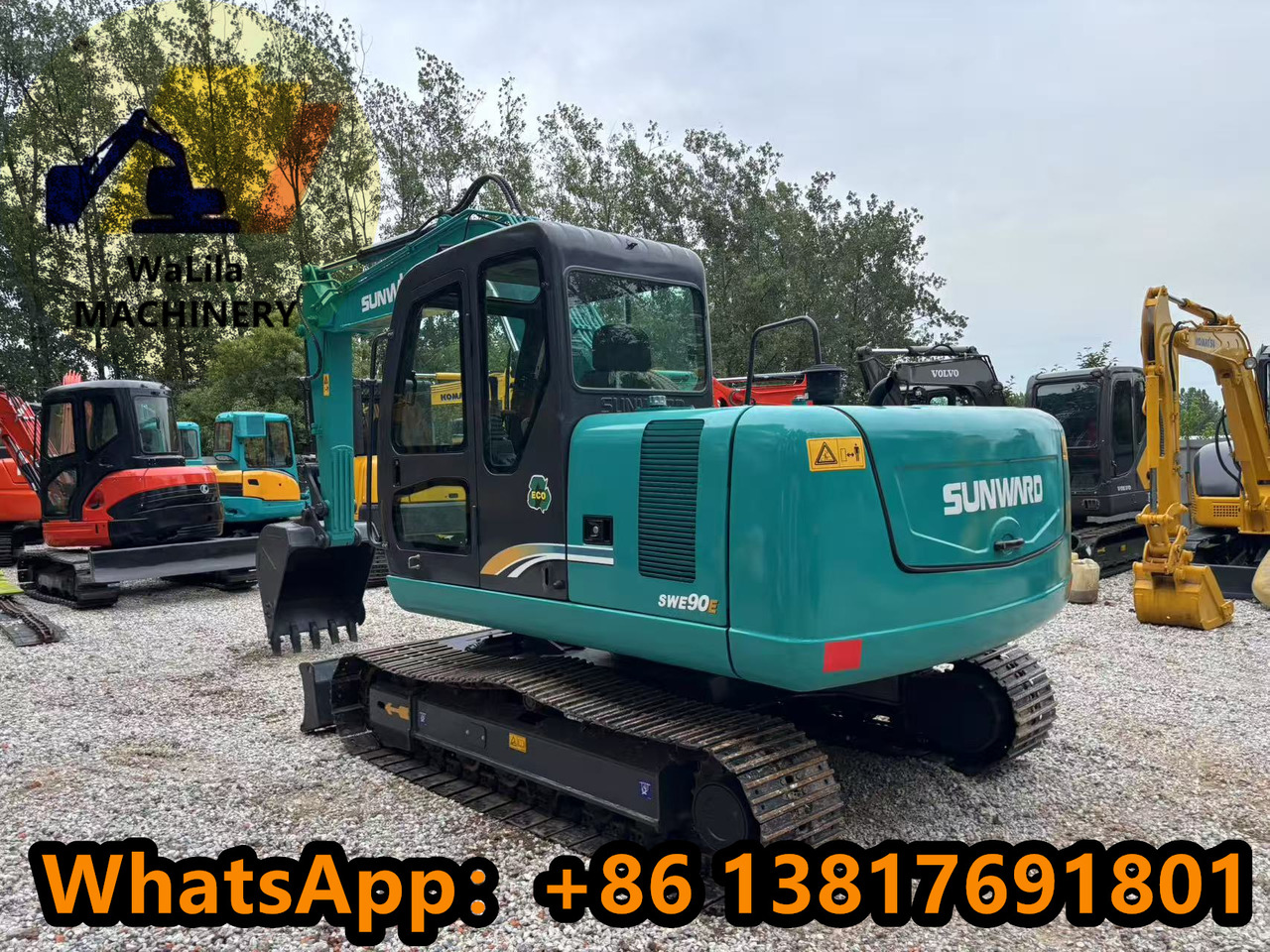 SUNWARD SWE 90 - Mini escavadeira: foto 3 SUNWARD SWE 90 - Mini escavadeira: foto 3