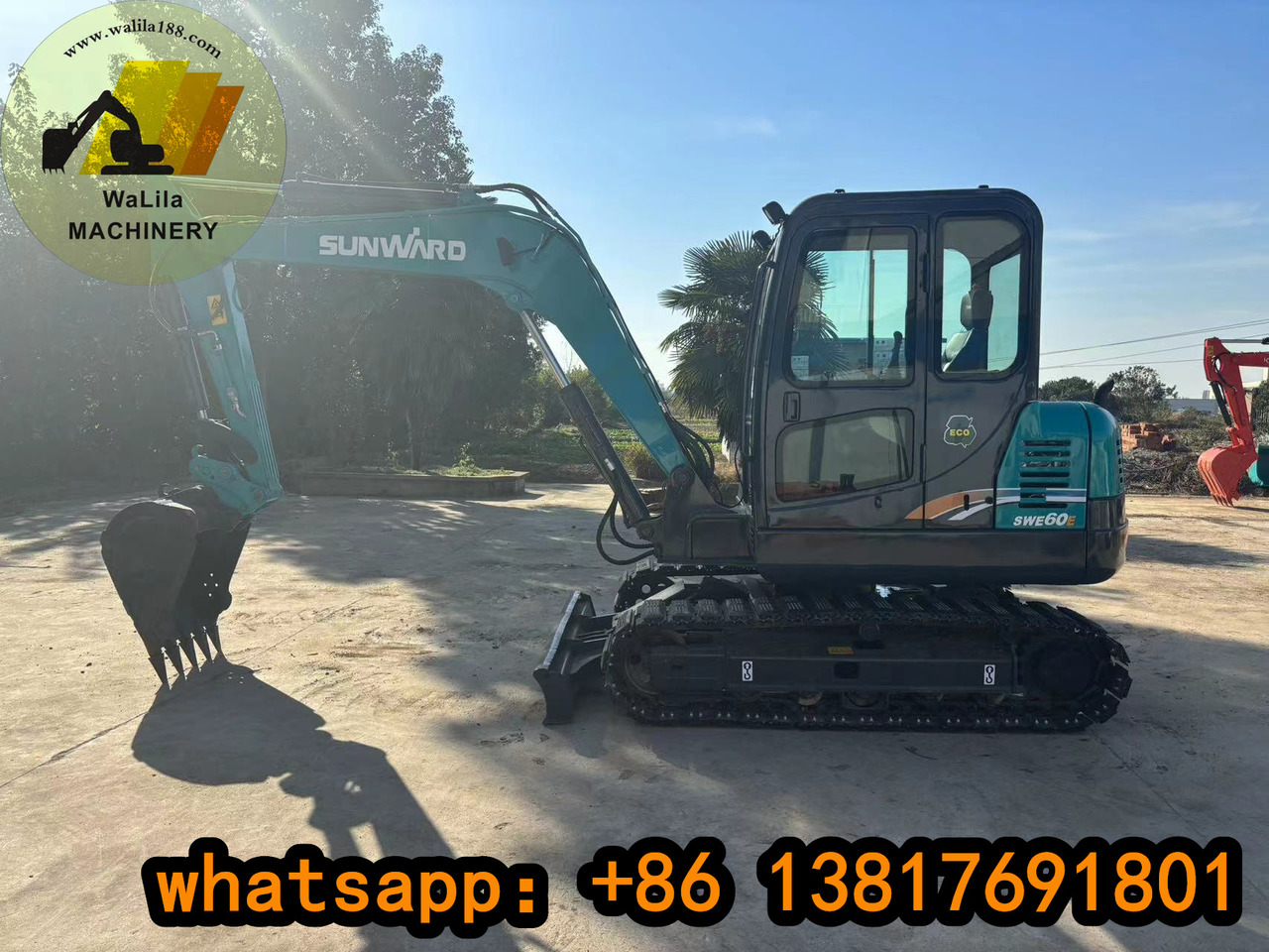 Mini escavadeira SUNWARD SWE60 SWE70: foto 7