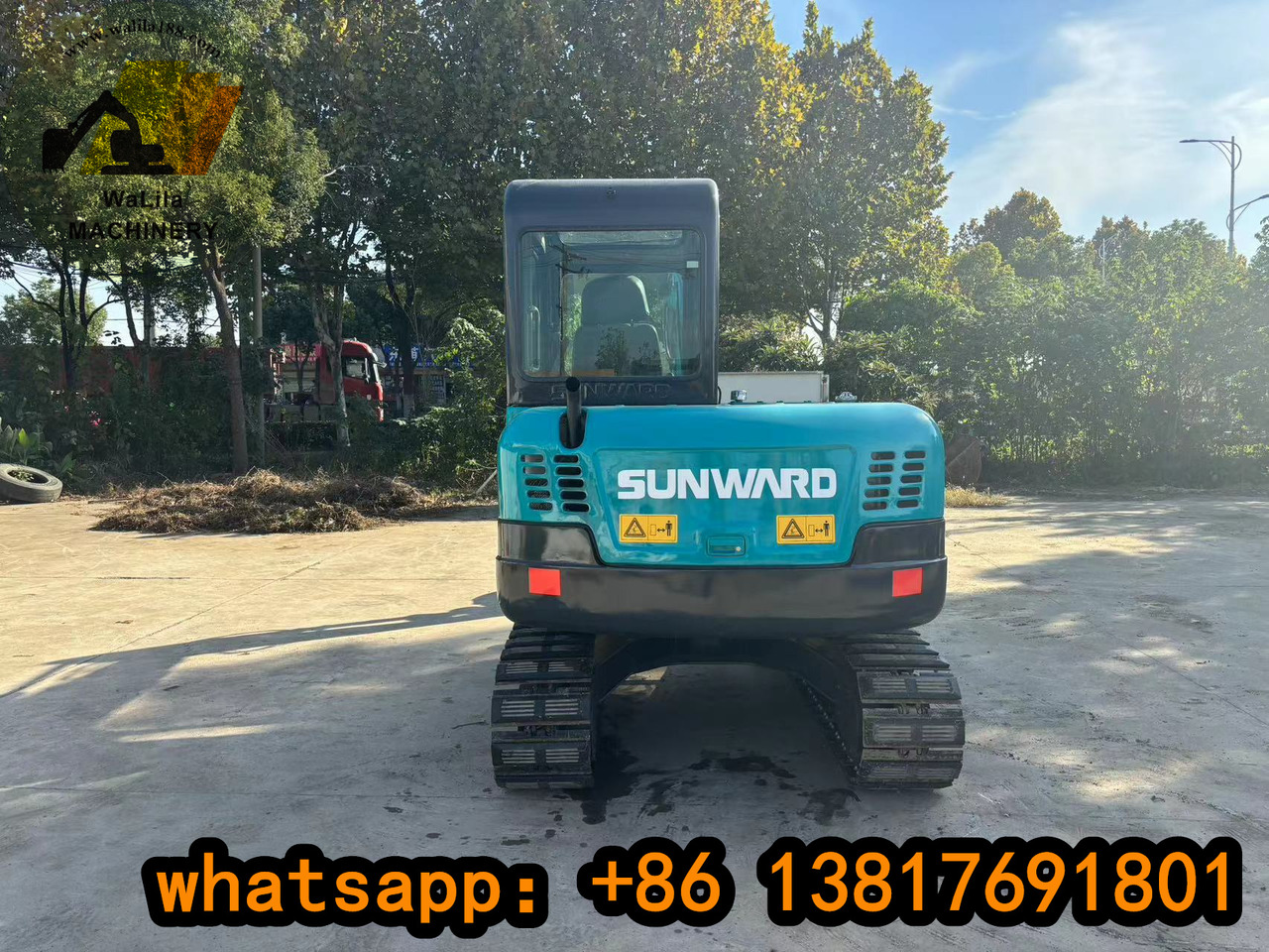 Mini escavadeira SUNWARD SWE60E: foto 6