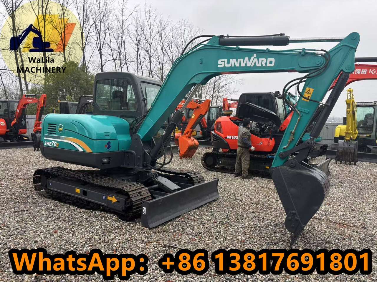 SUNWARD SWE70 - Mini escavadeira: foto 5 SUNWARD SWE70 - Mini escavadeira: foto 5