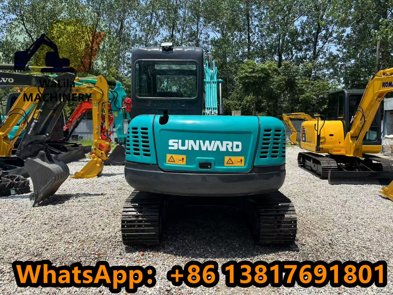 SUNWARD SWE80 - Mini escavadeira: foto 3 SUNWARD SWE80 - Mini escavadeira: foto 3