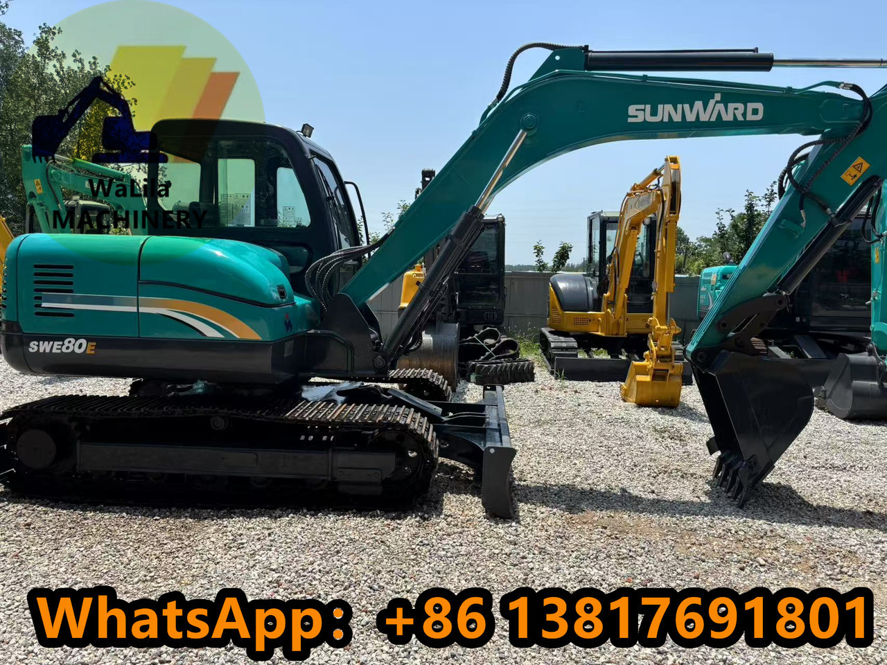 SUNWARD SWE80 - Mini escavadeira: foto 5 SUNWARD SWE80 - Mini escavadeira: foto 5