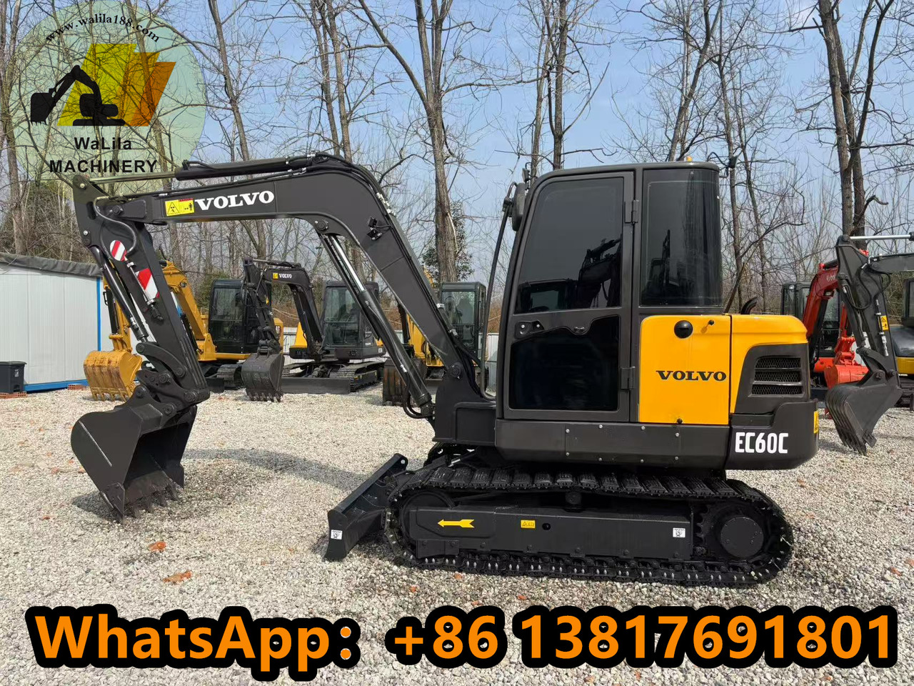 VOLVO EC60 - Mini escavadeira: foto 3 VOLVO EC60 - Mini escavadeira: foto 3