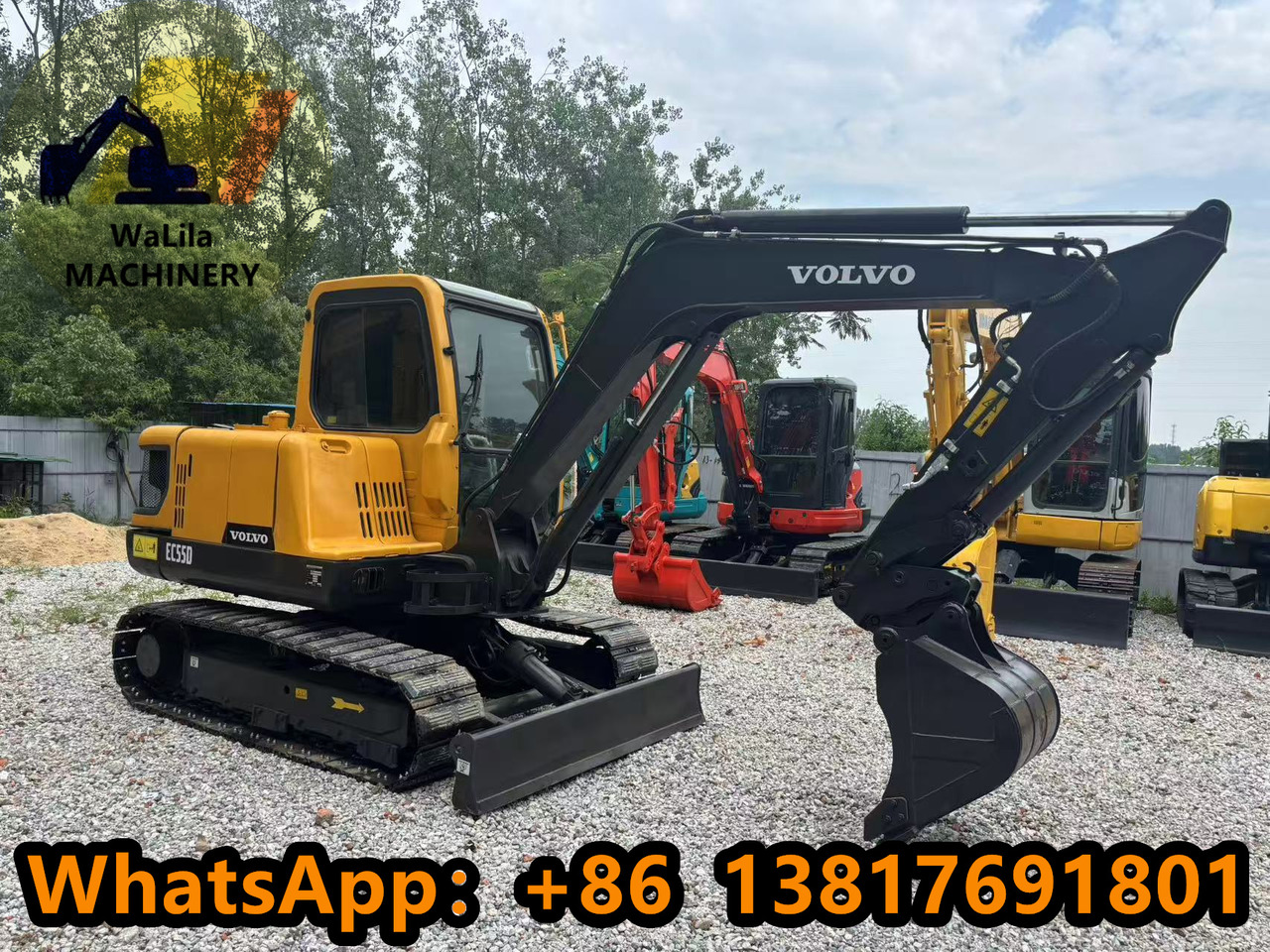 Volvo EC55D - Mini escavadeira: foto 5 Volvo EC55D - Mini escavadeira: foto 5