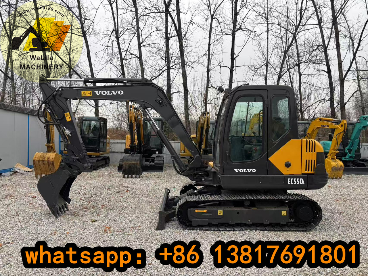 Volvo EC55D - Mini escavadeira: foto 4 Volvo EC55D - Mini escavadeira: foto 4