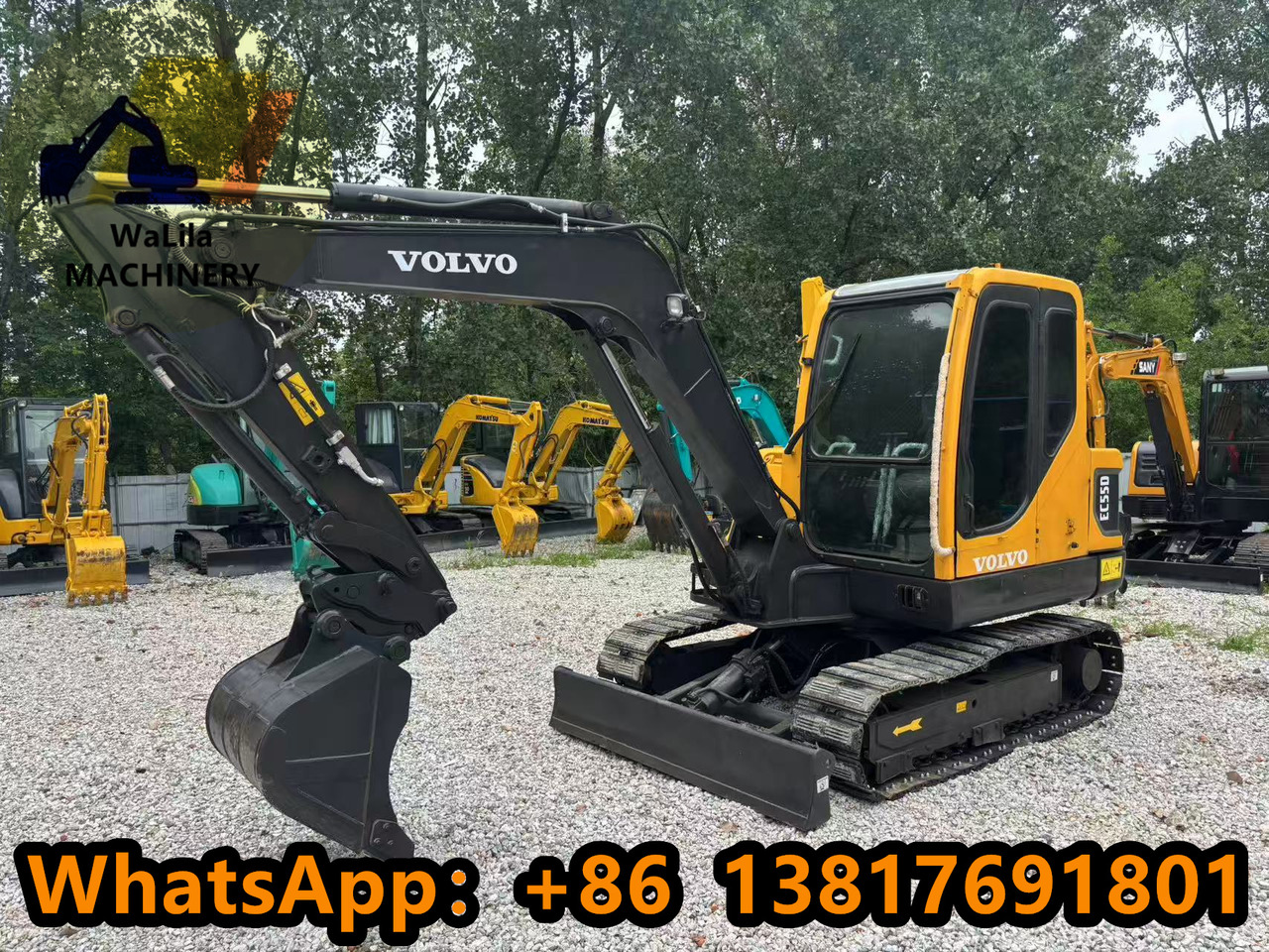 Volvo EC55D - Mini escavadeira: foto 4 Volvo EC55D - Mini escavadeira: foto 4