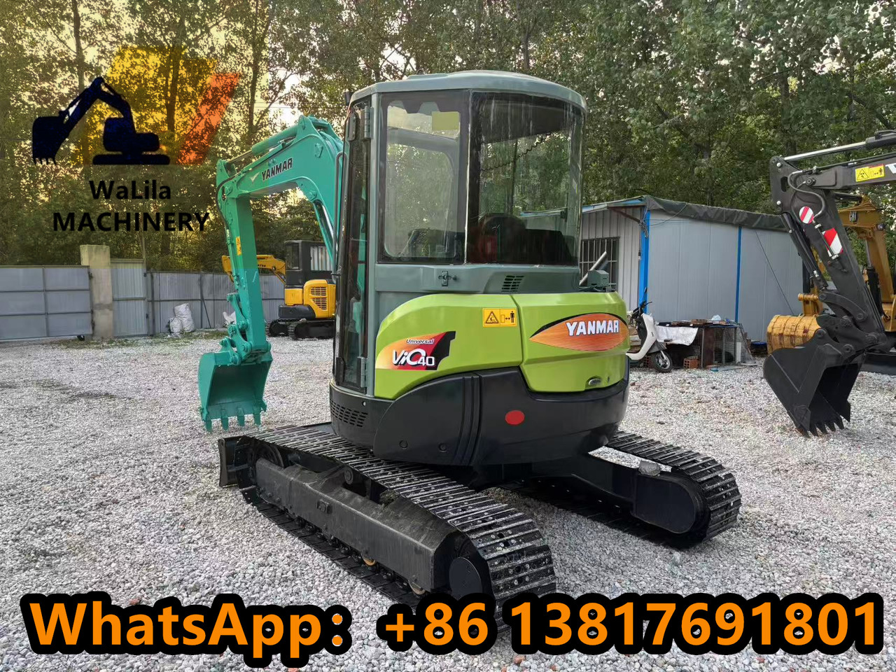 YANMAR VIO40 - Mini escavadeira: foto 3 YANMAR VIO40 - Mini escavadeira: foto 3