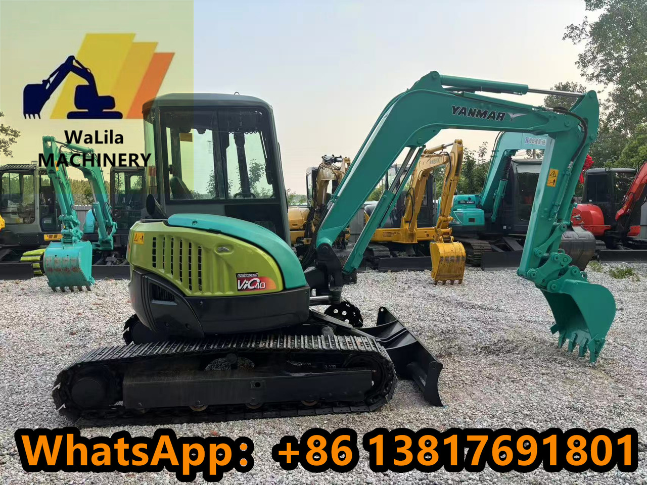 YANMAR VIO40 - Mini escavadeira: foto 1 YANMAR VIO40 - Mini escavadeira: foto 1