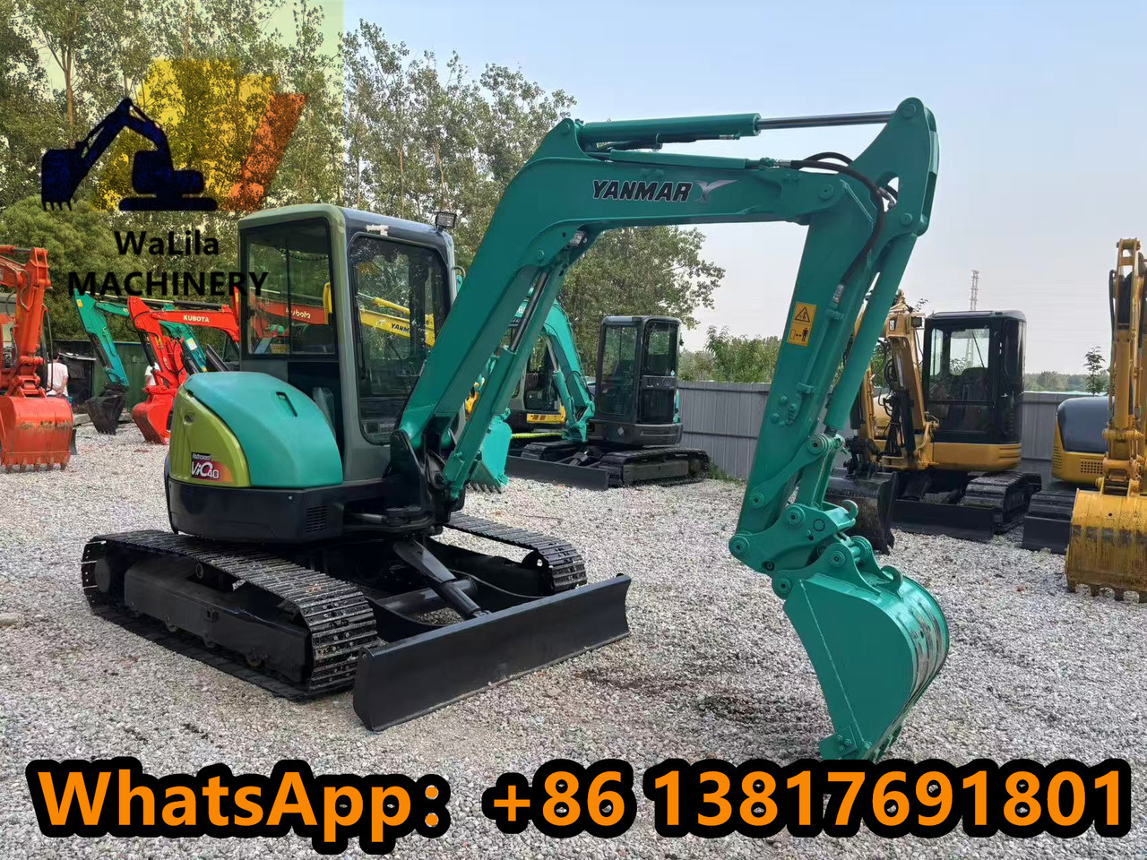 YANMAR VIO40 - Mini escavadeira: foto 2 YANMAR VIO40 - Mini escavadeira: foto 2