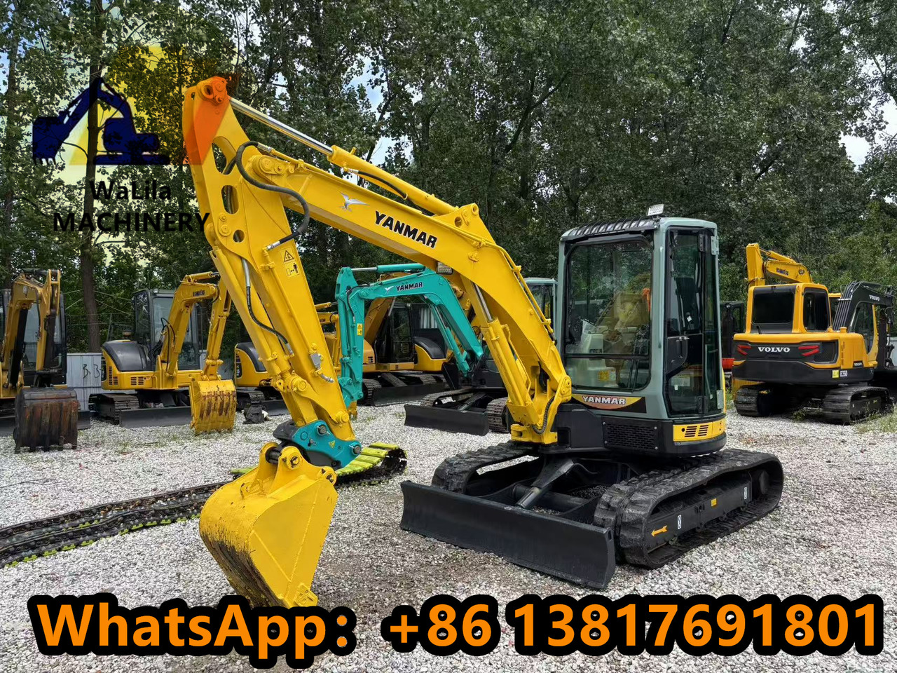 Mini escavadeira Yanmar Vio 55 Vio55: foto 7