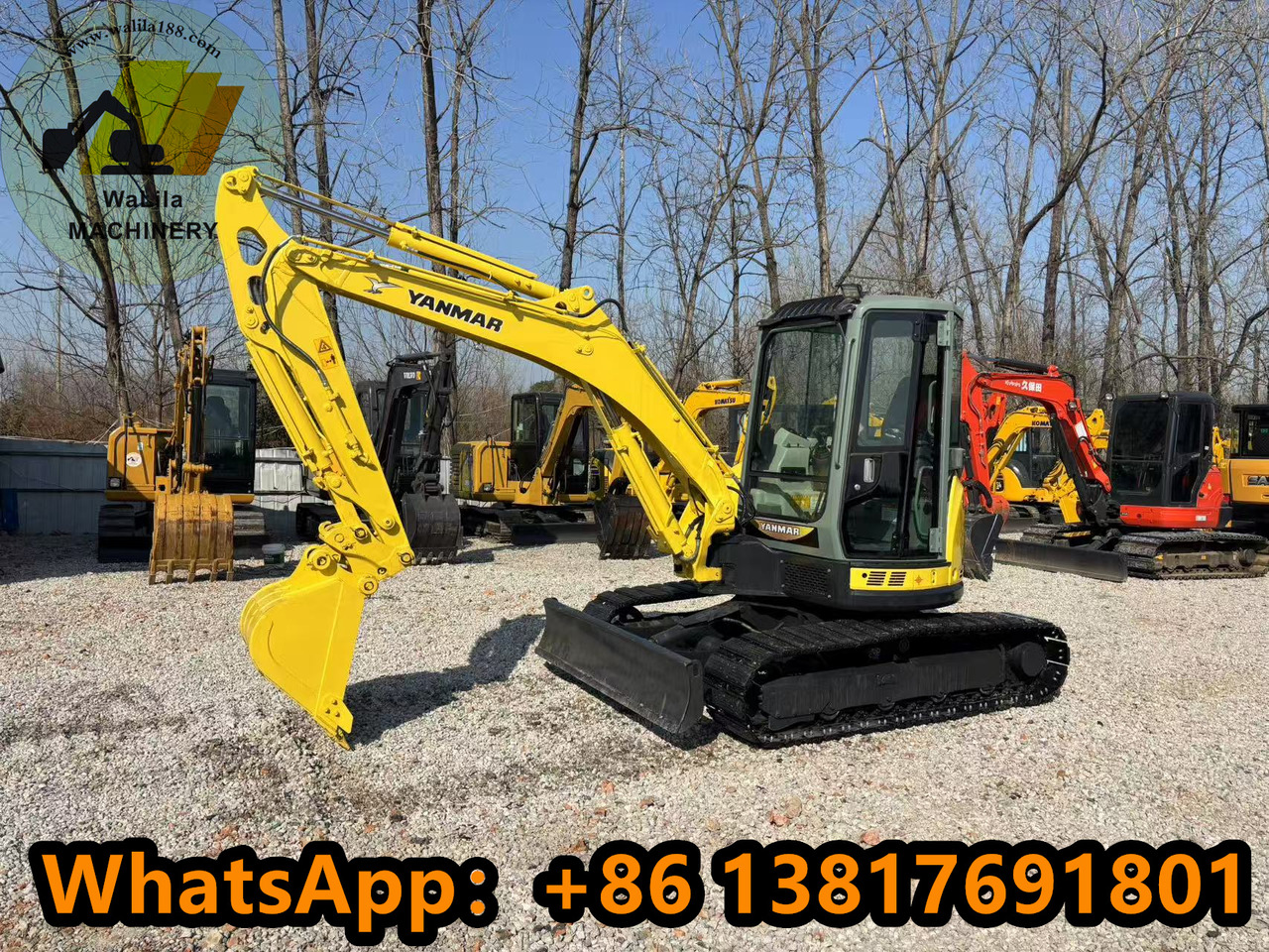Yanmar Vio 55 Vio55 - Mini escavadeira: foto 5 Yanmar Vio 55 Vio55 - Mini escavadeira: foto 5