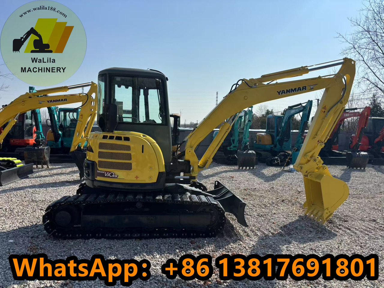 Yanmar Vio 55 Vio55 - Mini escavadeira: foto 3 Yanmar Vio 55 Vio55 - Mini escavadeira: foto 3