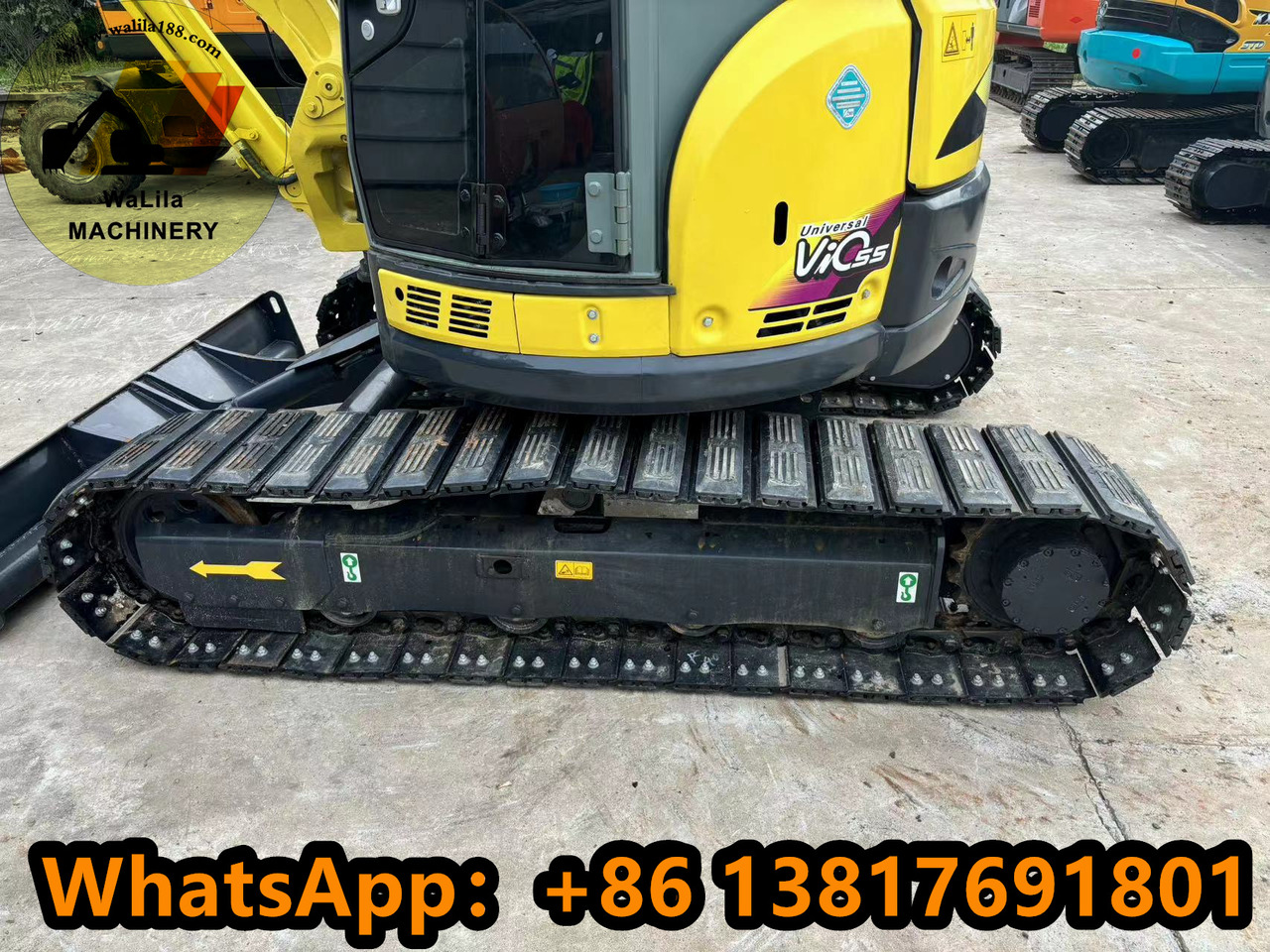 Yanmar Vio 55 Vio55 - Mini escavadeira: foto 4 Yanmar Vio 55 Vio55 - Mini escavadeira: foto 4