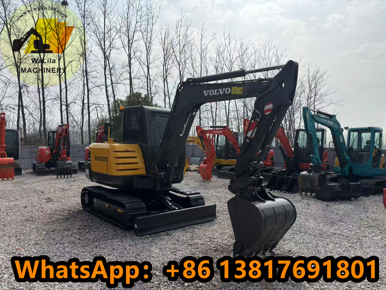 Volvo EC60D - Mini escavadeira: foto 2 Volvo EC60D - Mini escavadeira: foto 2