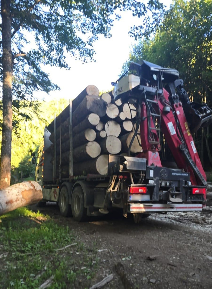SCANIA R560 V8 - Camião de transporte de madeira, Camião grua: foto 3 SCANIA R560 V8 - Camião de transporte de madeira, Camião grua: foto 3