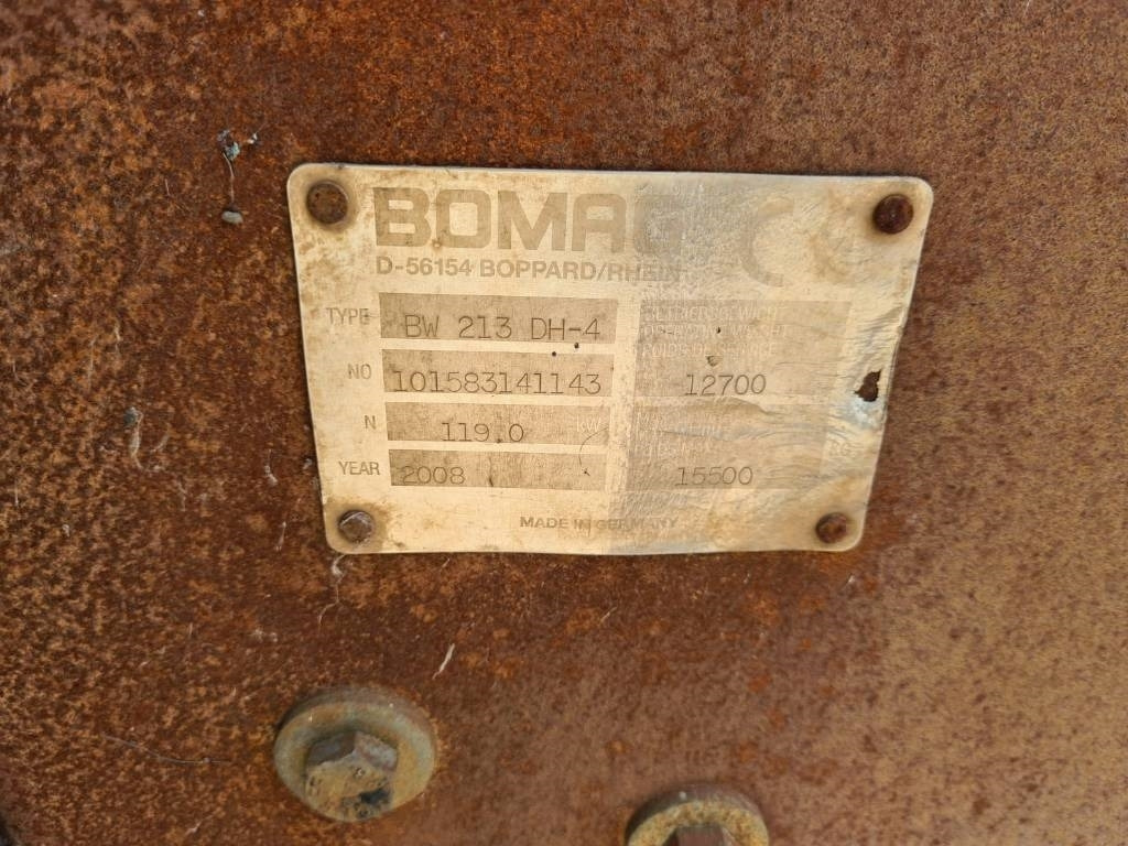 Bomag BW 213 D H-4 FOR PARTS - Compactador: foto 4 Bomag BW 213 D H-4 FOR PARTS - Compactador: foto 4