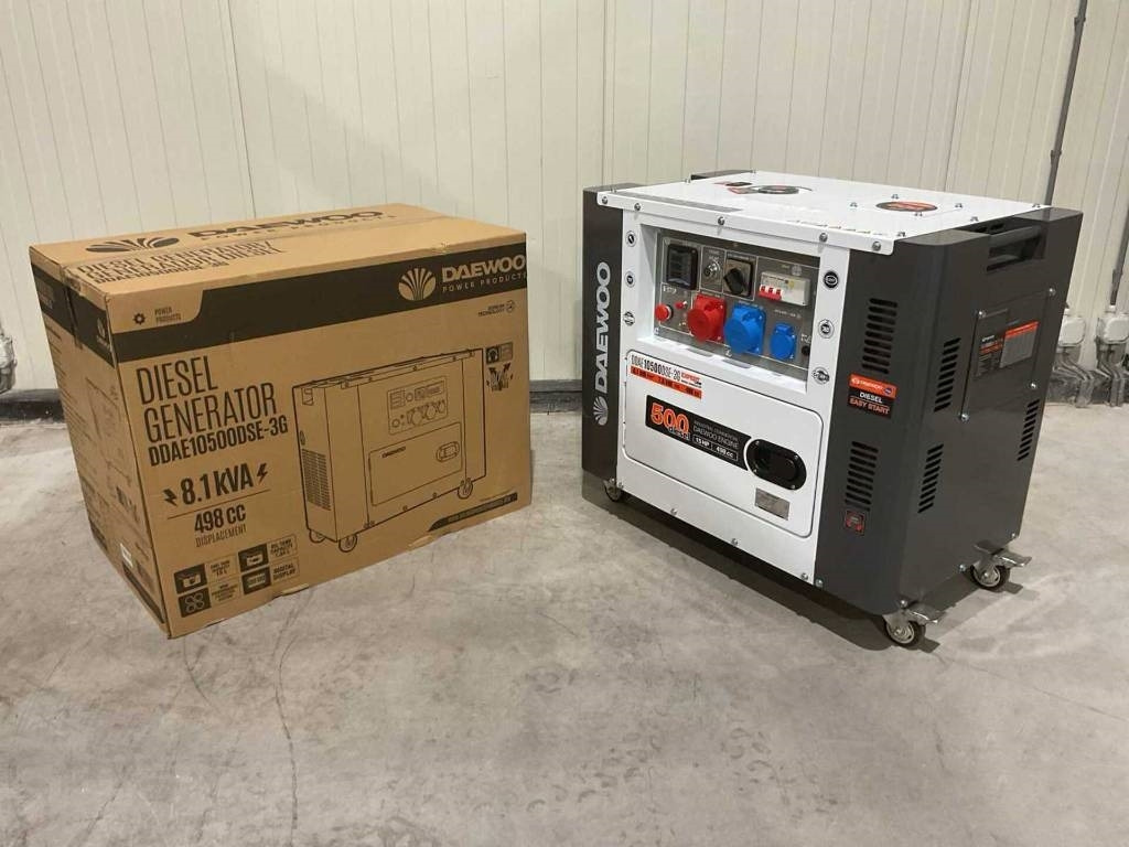 Daewoo DDAE10500DSE-3G  - Gerador elétrico: foto 5 Daewoo DDAE10500DSE-3G  - Gerador elétrico: foto 5