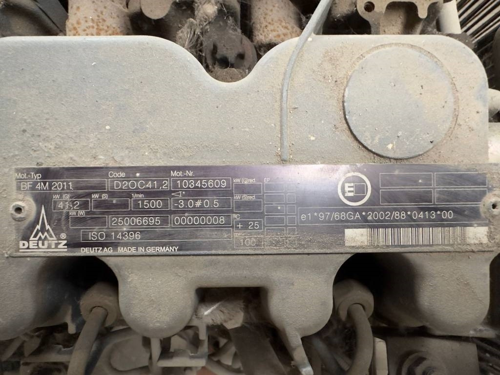 Deutz BF4M2011 ENGINE - Motor para Máquina de construção: foto 2 Deutz BF4M2011 ENGINE - Motor para Máquina de construção: foto 2